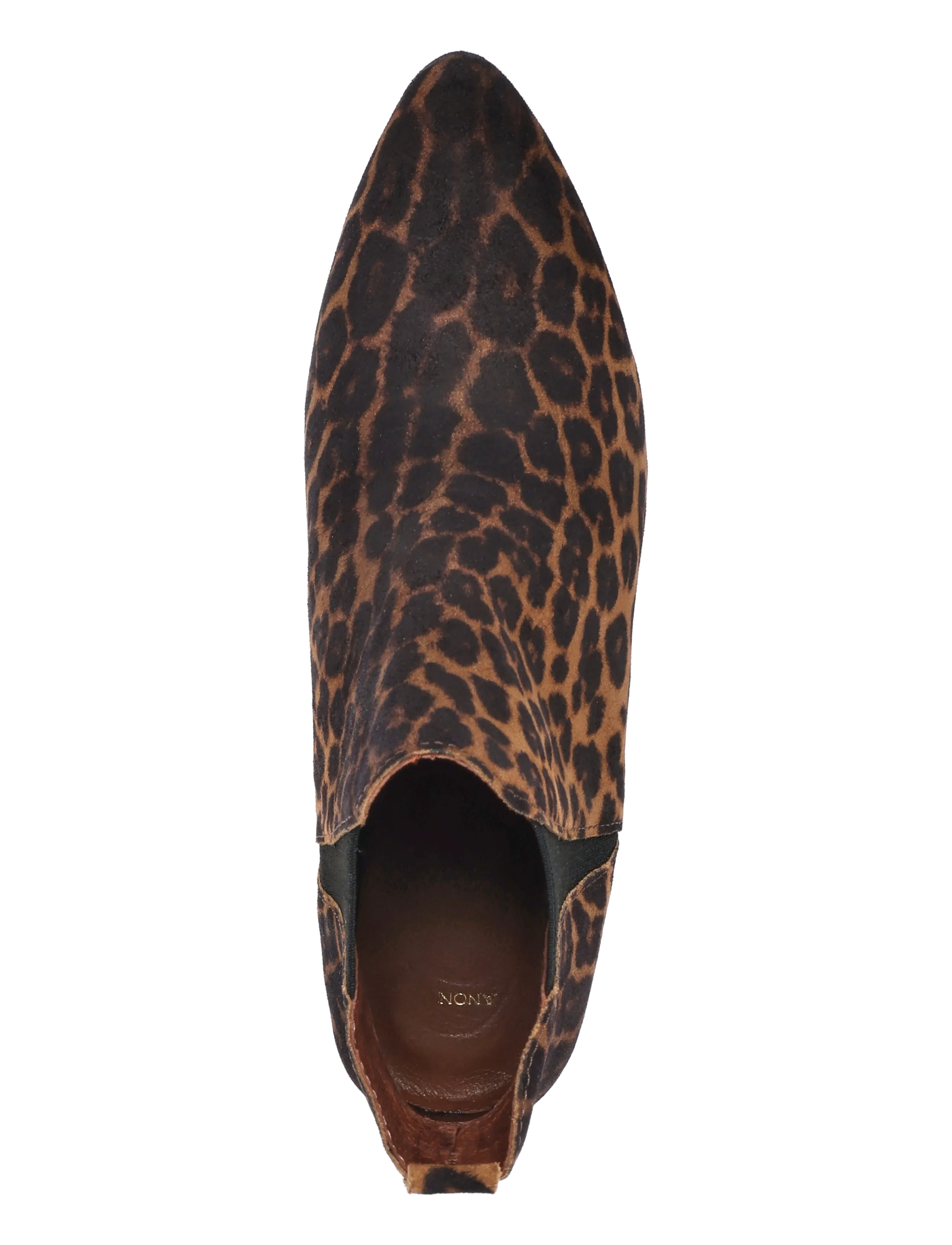 Anonymous Copenhagen - Rita - madalad poolsaapad - calf suede print leopard - 3