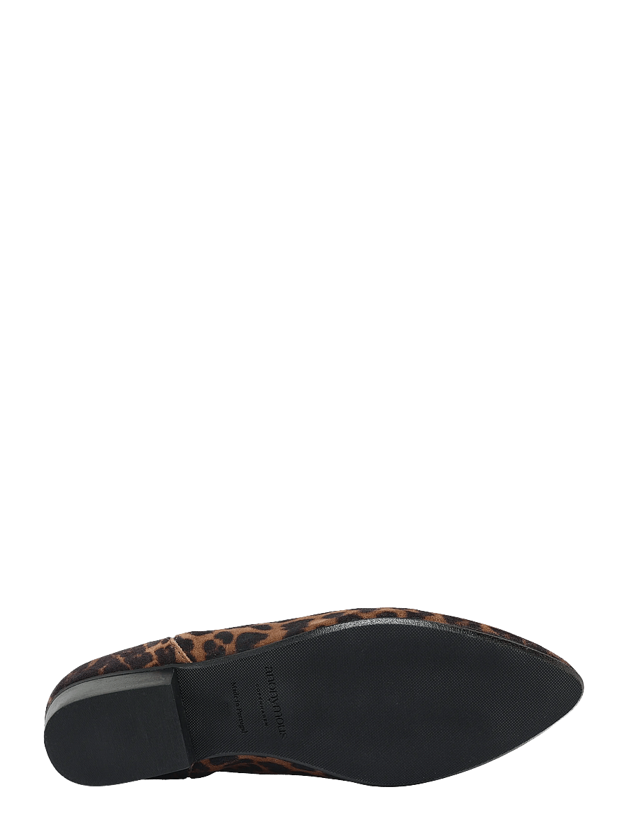 Anonymous Copenhagen - Rita - madalad poolsaapad - calf suede print leopard - 4