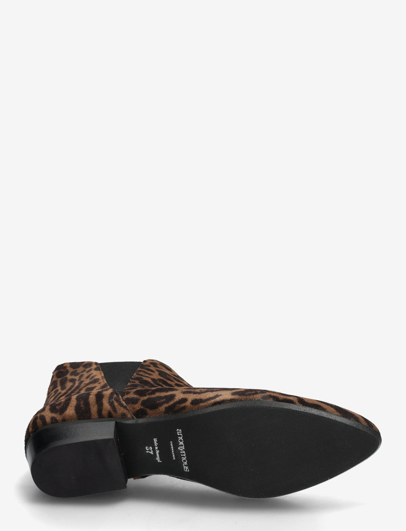 Anonymous Copenhagen - Rita - flache stiefeletten - calf suede print jaguar - 4
