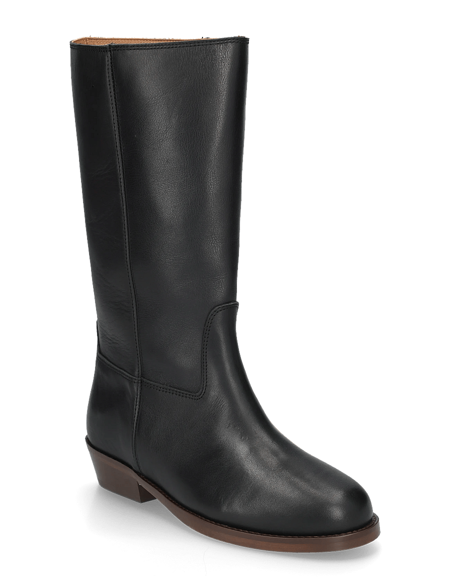 Anonymous Copenhagen - Rowar - kniehohe stiefel - soft calf black - 0