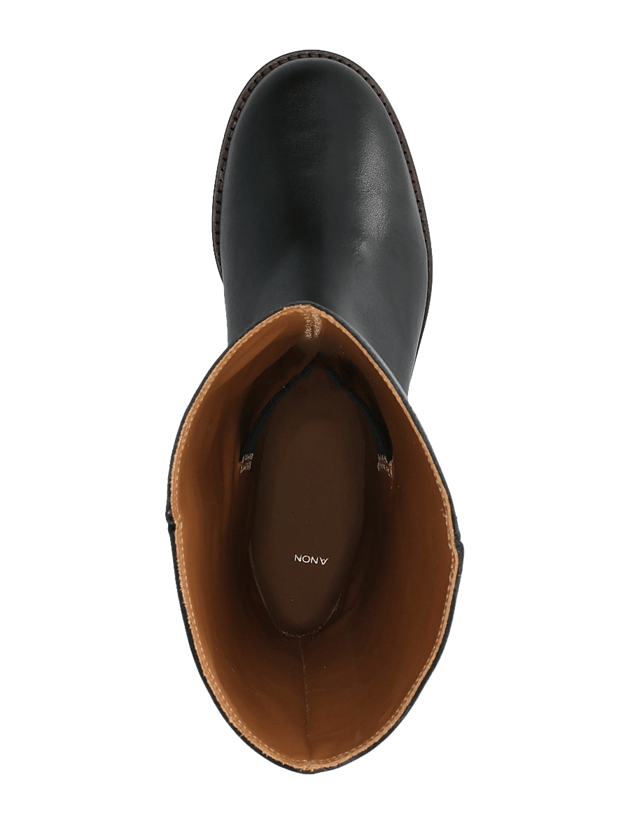 Anonymous Copenhagen - Rowar - kniehohe stiefel - soft calf black - 3