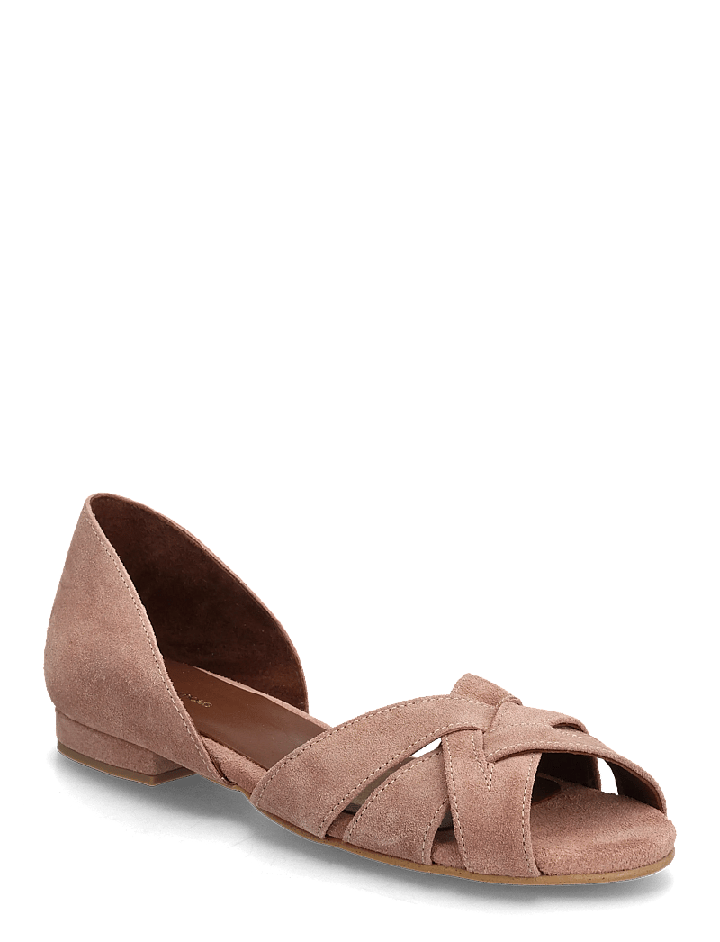 Anonymous Copenhagen - Sanni 20 - kontsata sandaalid - calf suede burned rose - 0