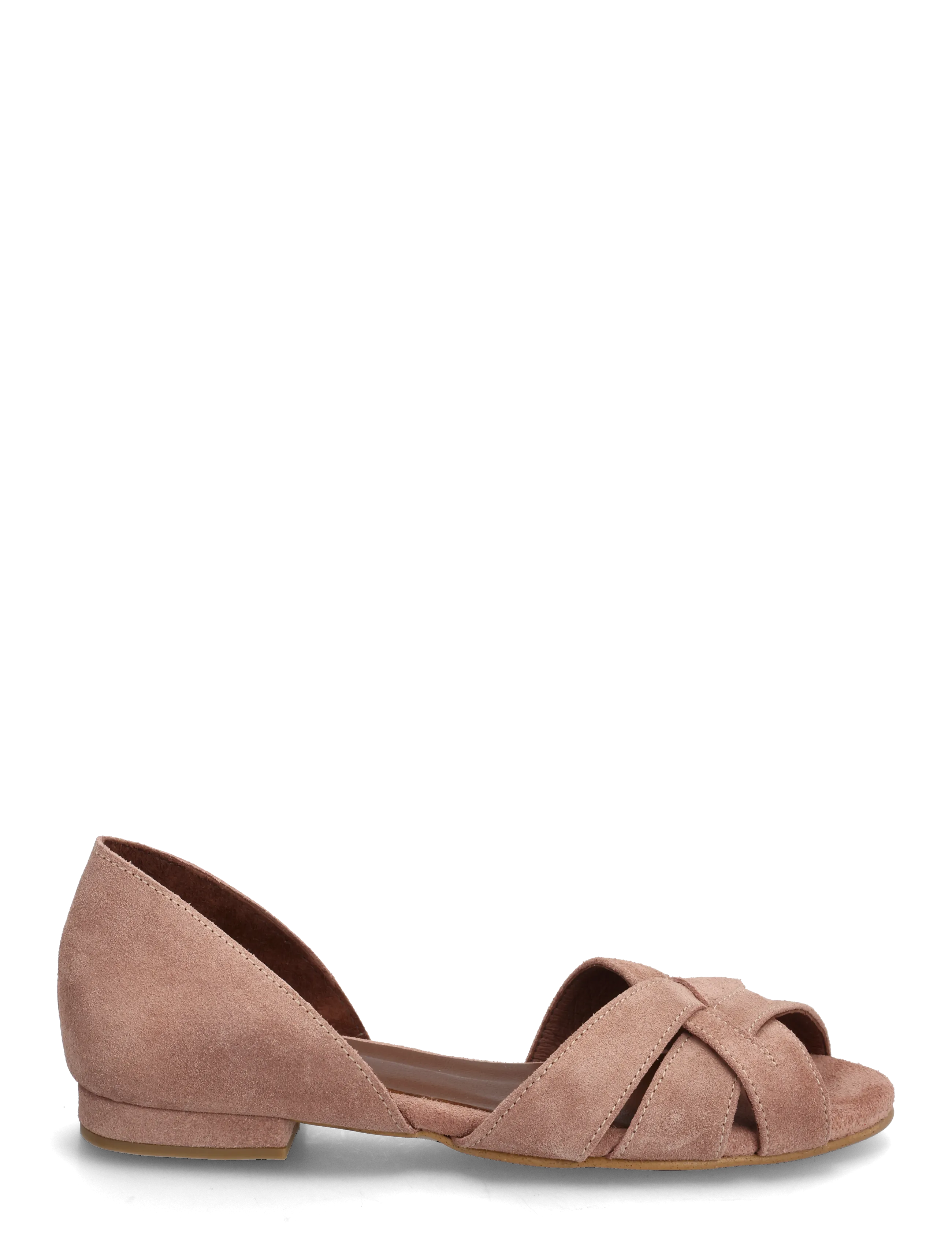 Anonymous Copenhagen - Sanni 20 - flat sandals - calf suede burned rose - 1