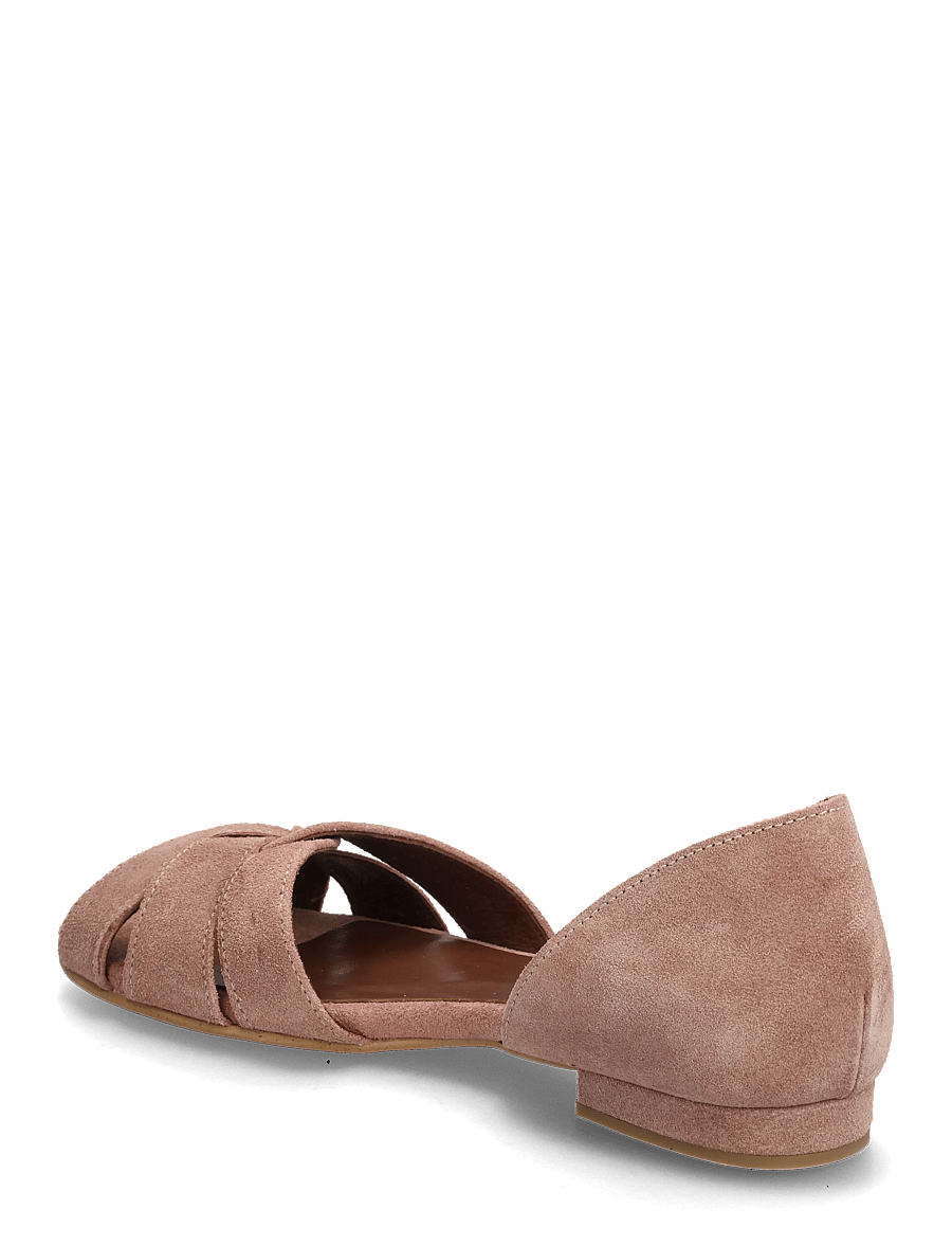 Anonymous Copenhagen - Sanni 20 - flat sandals - calf suede burned rose - 2