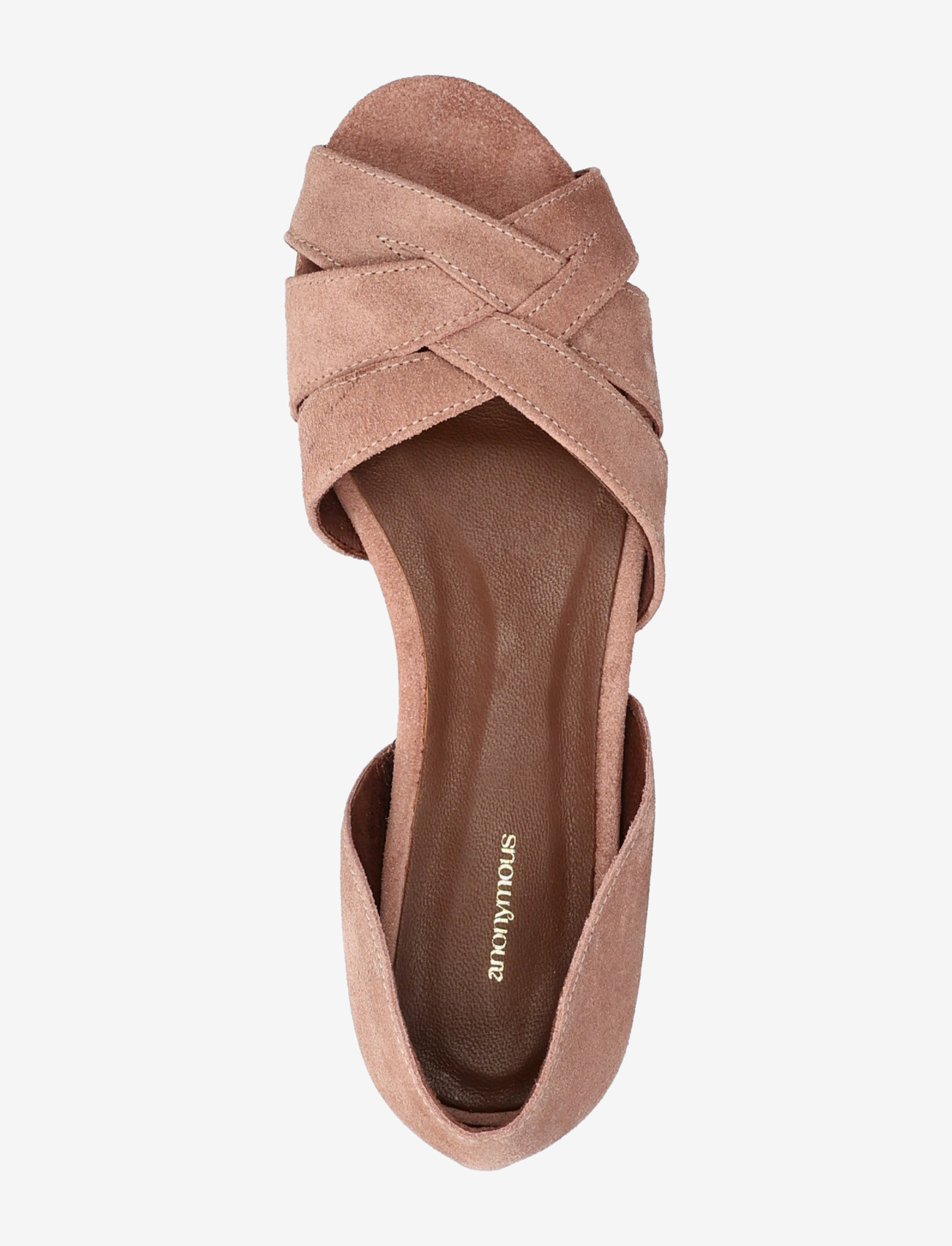 Anonymous Copenhagen - Sanni 20 - kontsata sandaalid - calf suede burned rose - 3