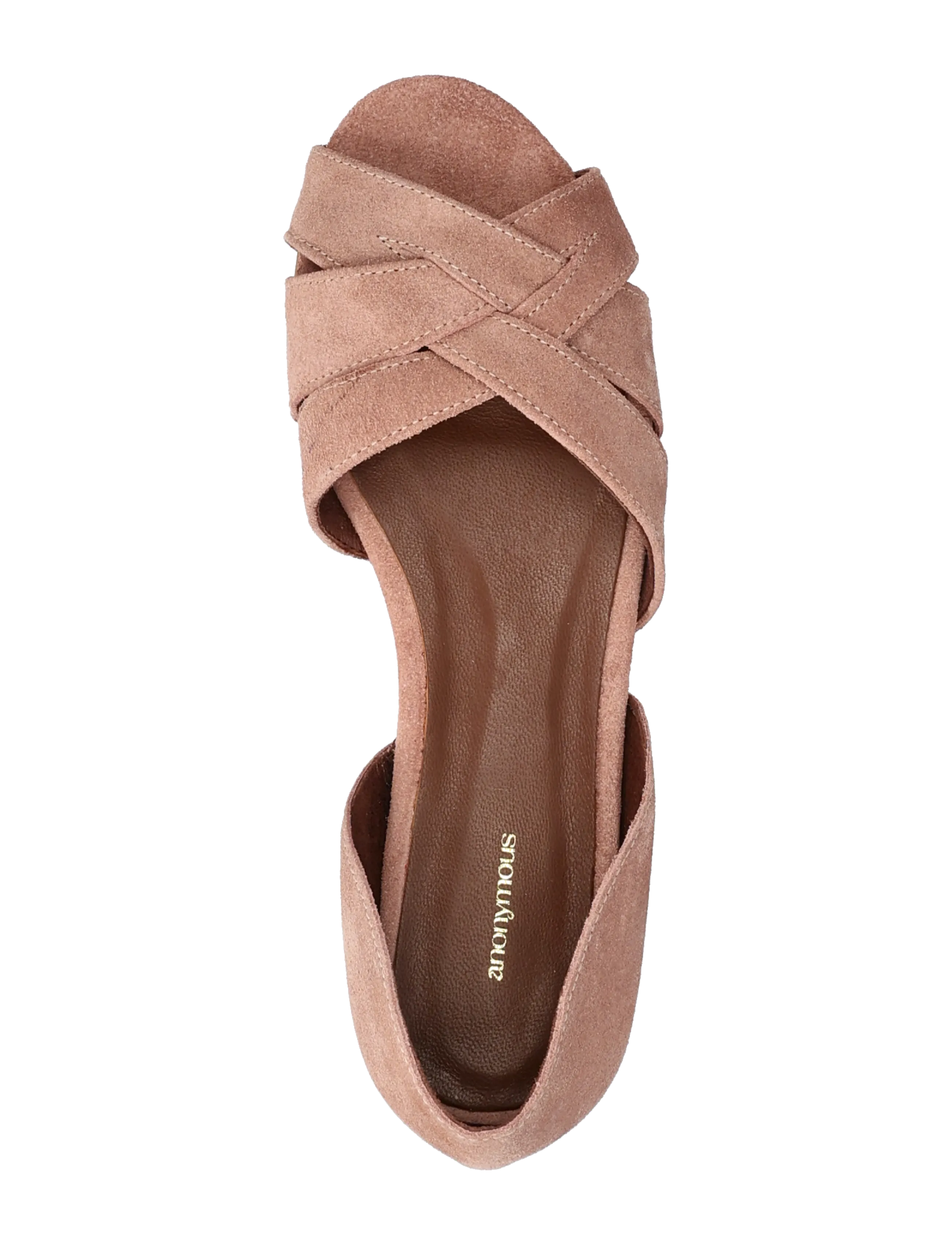 Anonymous Copenhagen - Sanni 20 - flat sandals - calf suede burned rose - 3