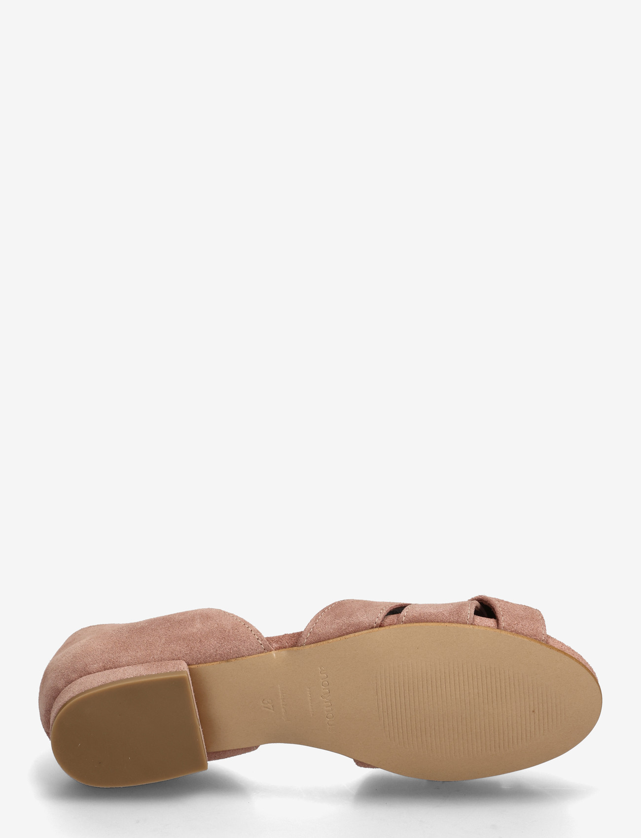 Anonymous Copenhagen - Sanni 20 - kontsata sandaalid - calf suede burned rose - 4
