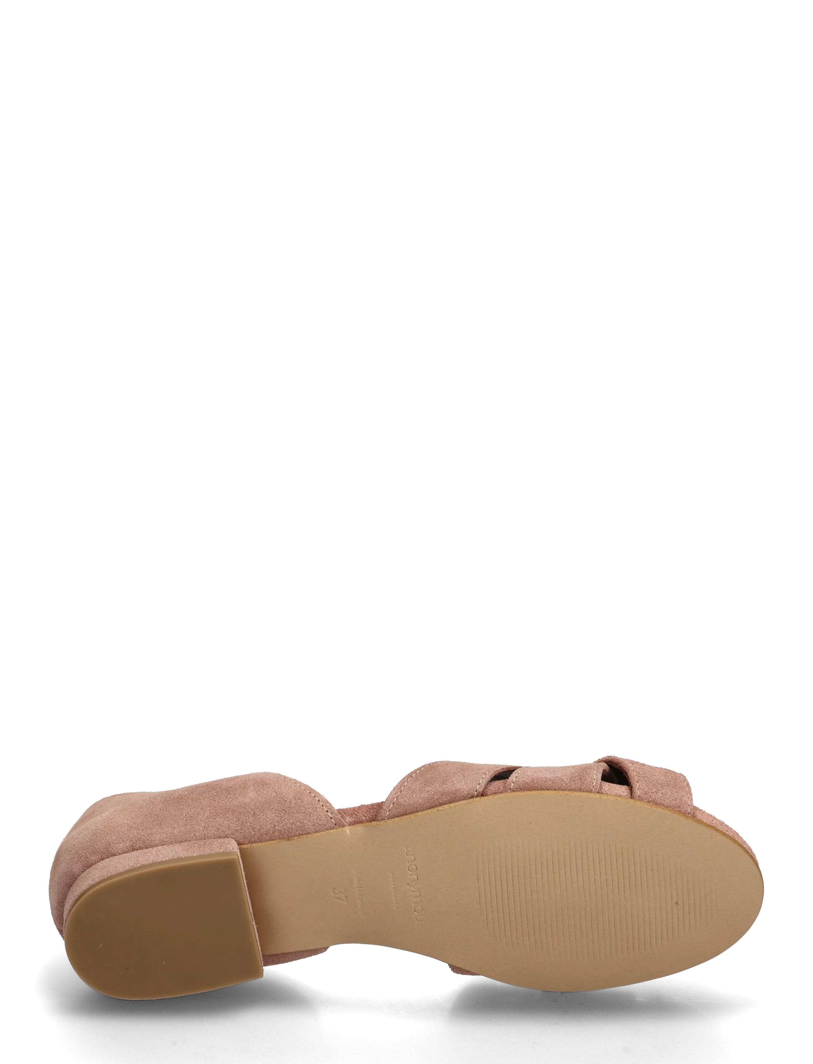 Anonymous Copenhagen - Sanni 20 - flat sandals - calf suede burned rose - 4