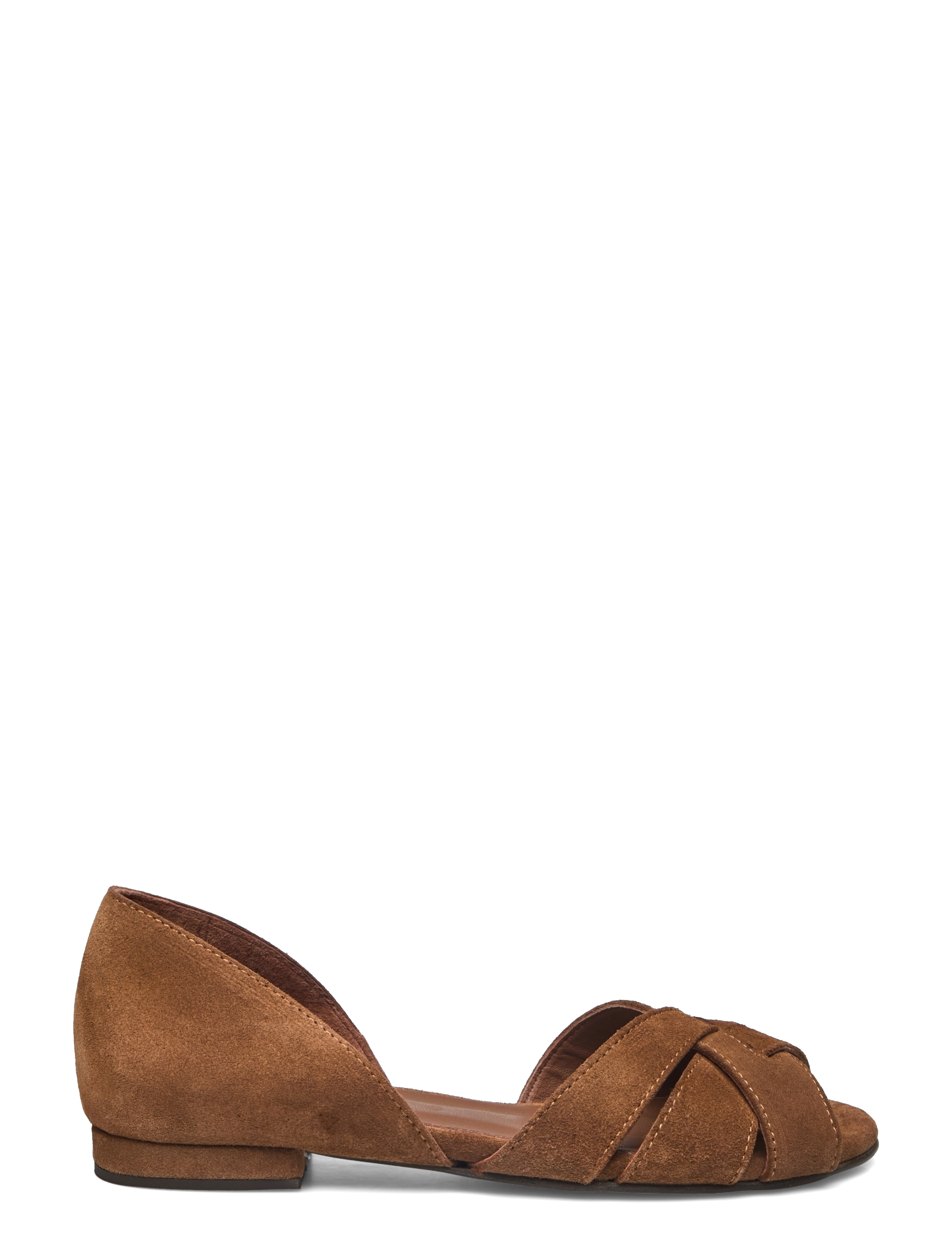 Anonymous Copenhagen - Sanni 20 - flat sandals - calf suede cinnamon - 2