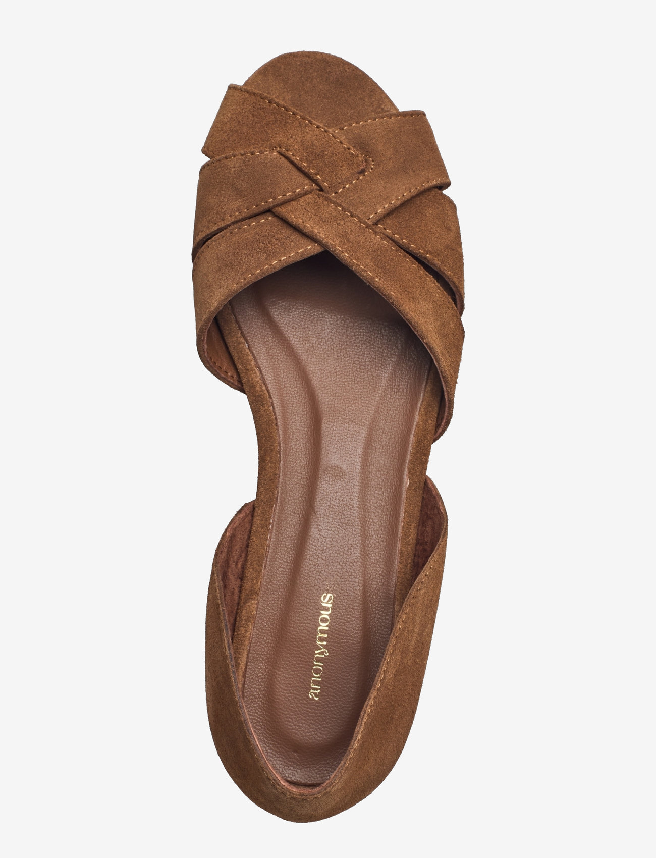 Anonymous Copenhagen - Sanni 20 - flat sandals - calf suede cinnamon - 3