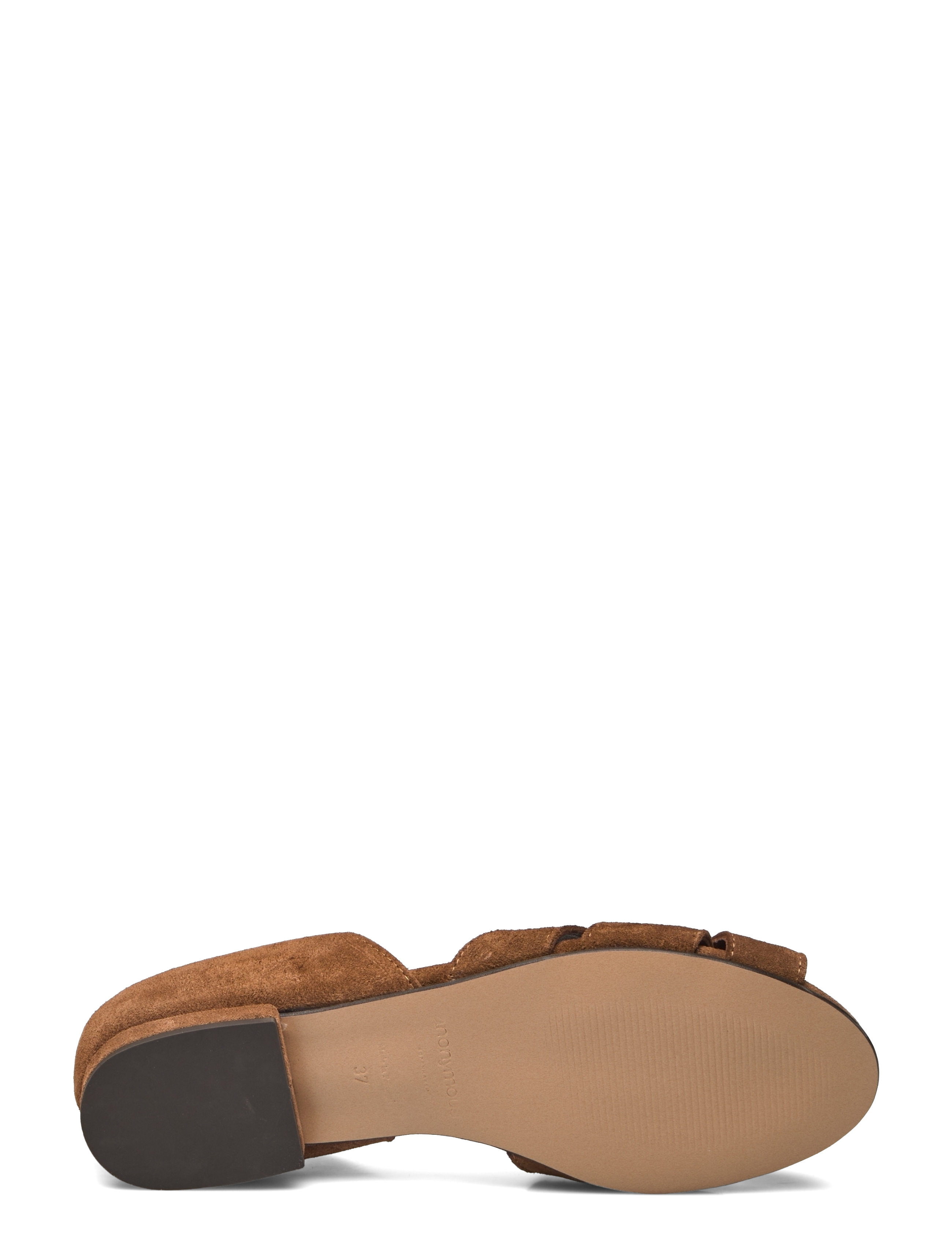 Anonymous Copenhagen - Sanni 20 - flat sandals - calf suede cinnamon - 5