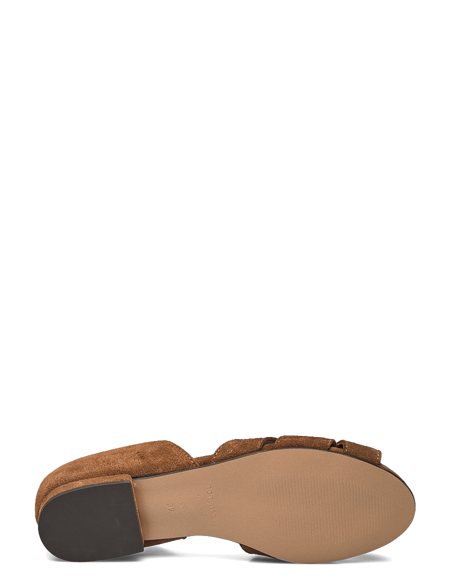Anonymous Copenhagen - Sanni 20 - flat sandals - calf suede cinnamon - 5