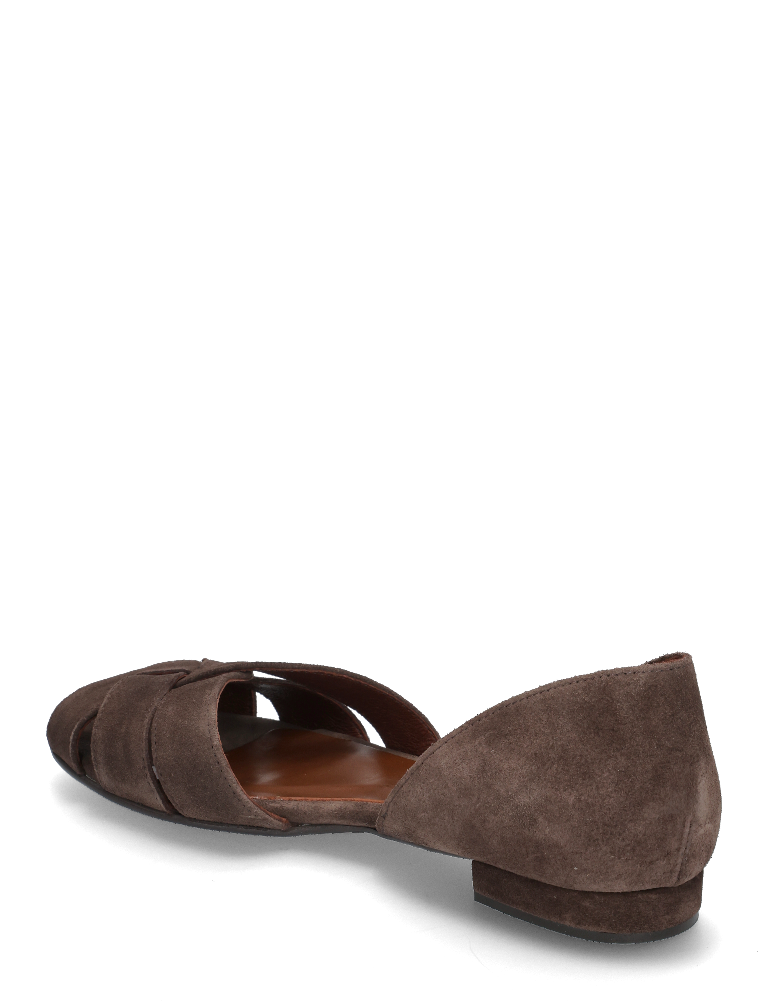 Anonymous Copenhagen - Sanni 20 - flat sandals - calf suede coffee brown - 2