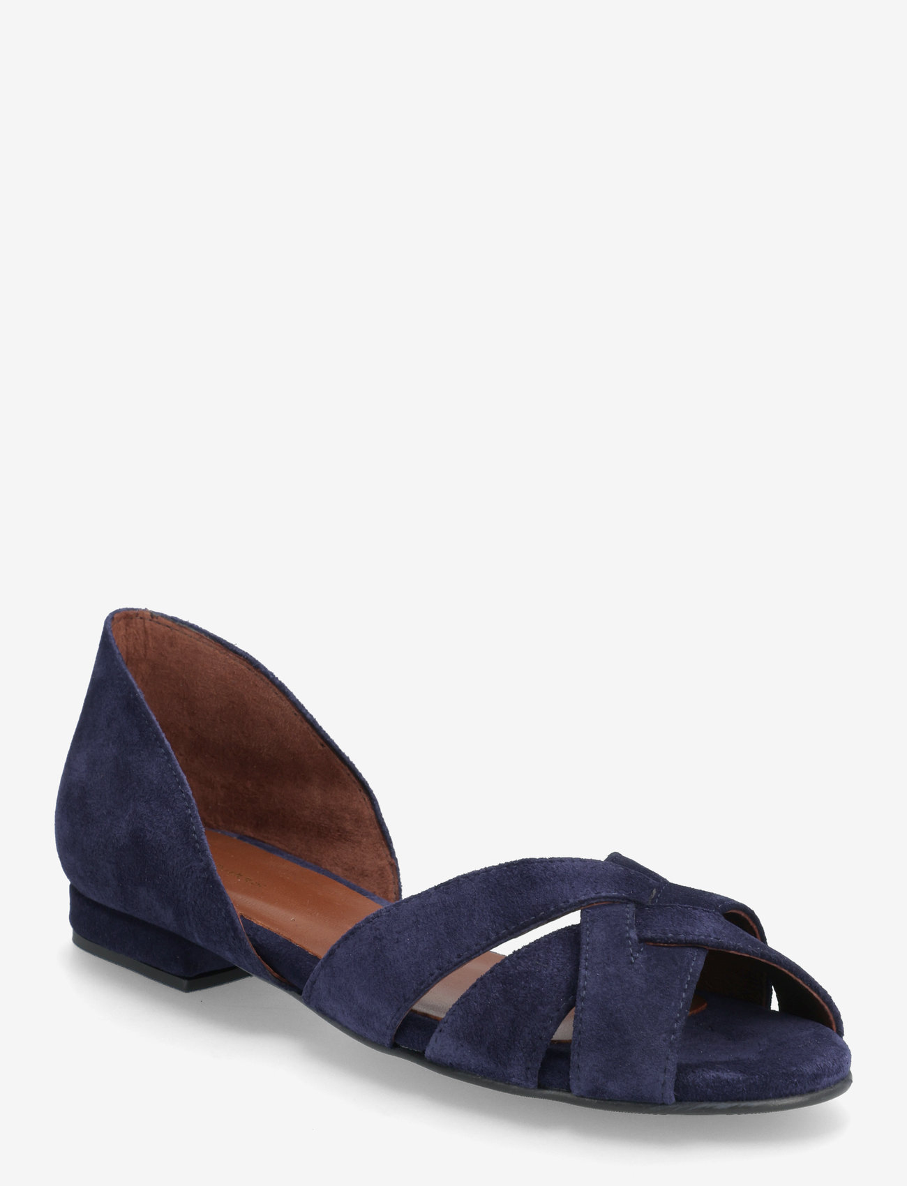 Anonymous Copenhagen - Sanni 20 - flat sandals - calf suede ink blue - 0