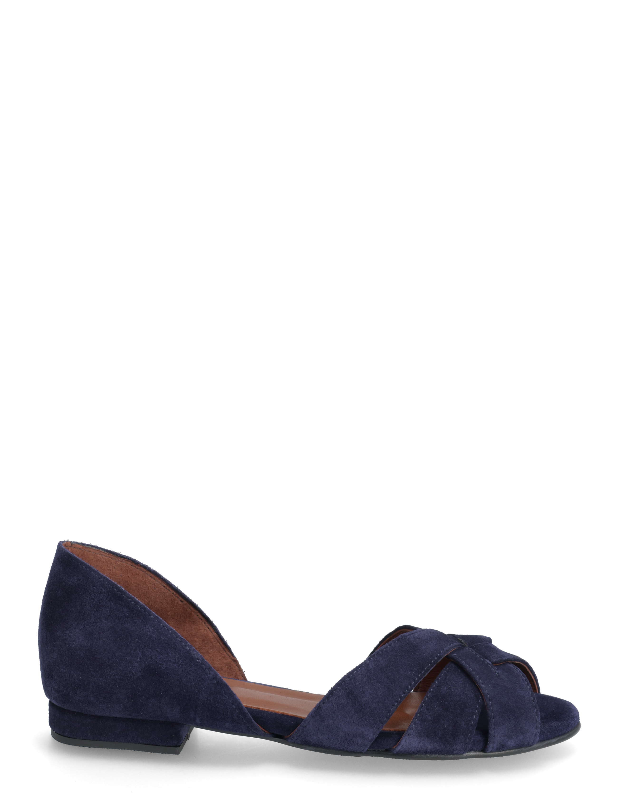 Anonymous Copenhagen - Sanni 20 - kontsata sandaalid - calf suede ink blue - 1