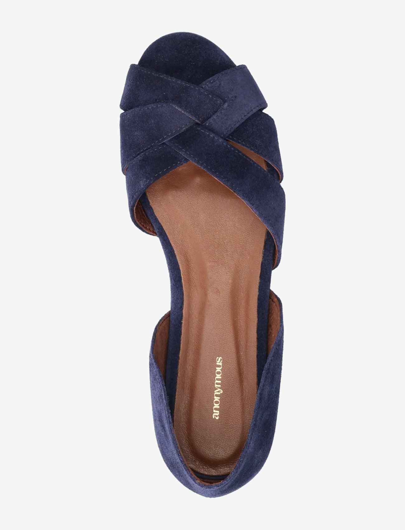 Anonymous Copenhagen - Sanni 20 - flat sandals - calf suede ink blue - 3