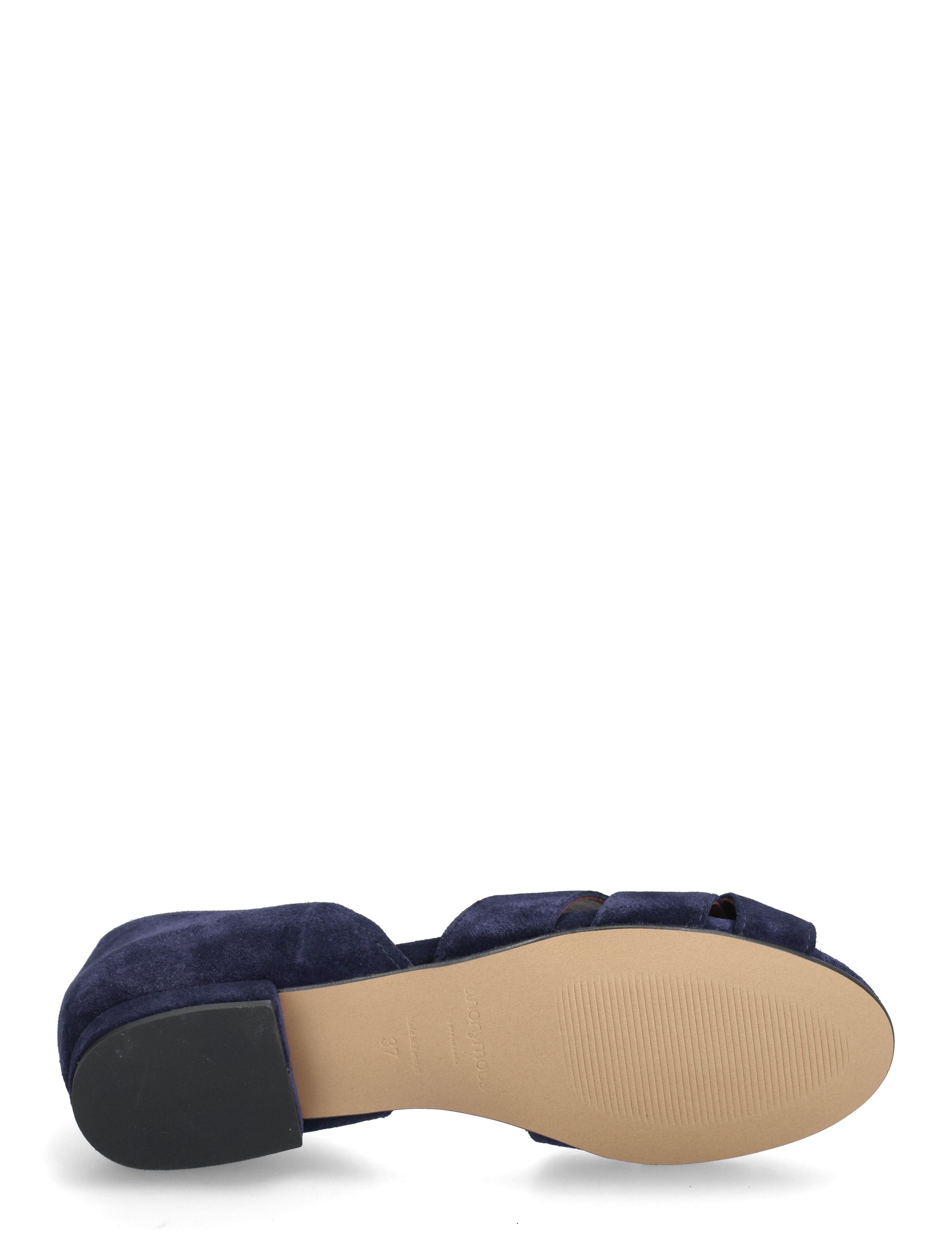 Anonymous Copenhagen - Sanni 20 - kontsata sandaalid - calf suede ink blue - 4