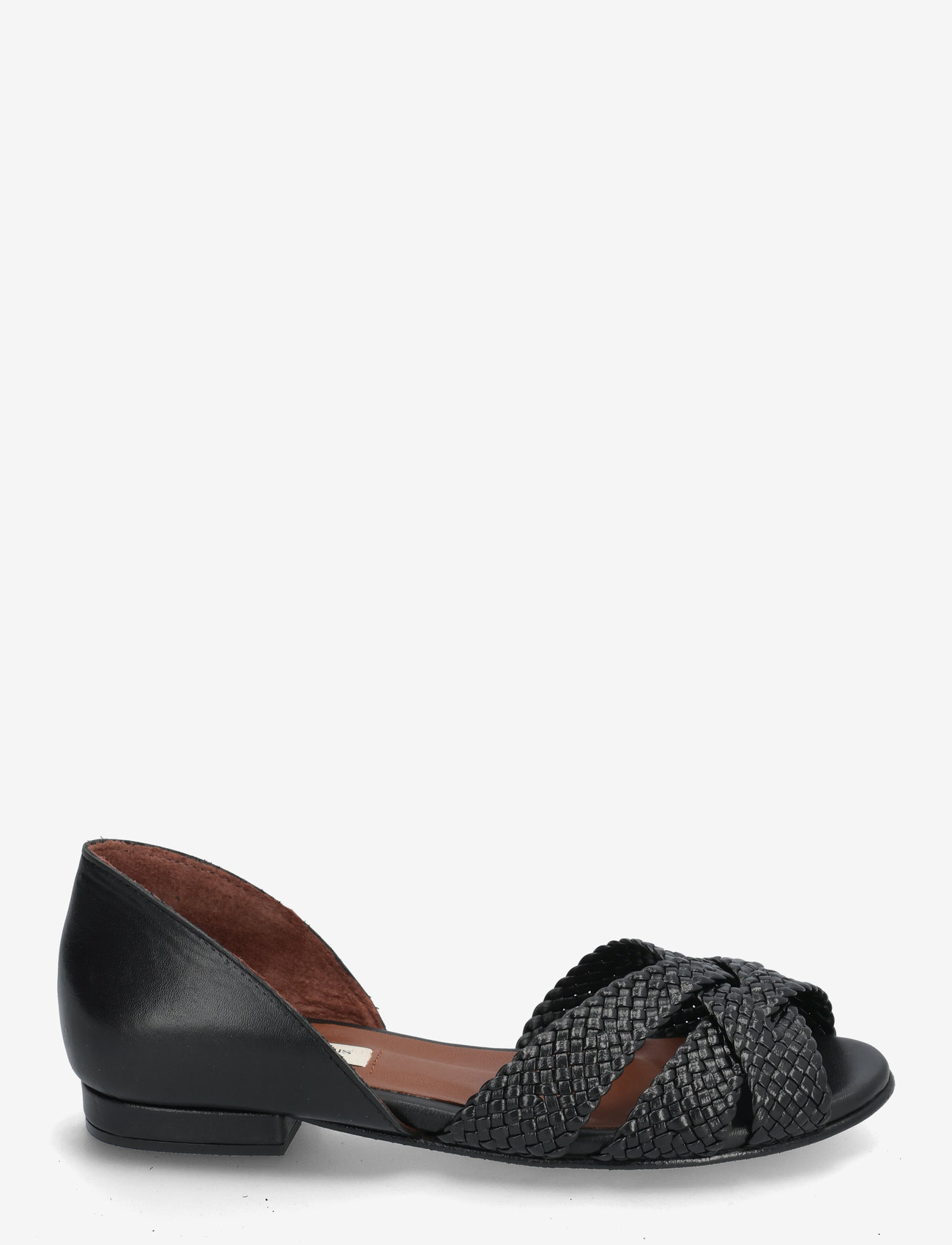 Anonymous Copenhagen - Sanni 20 hand-braided - flache sandalen - hand-braided leather black - 1
