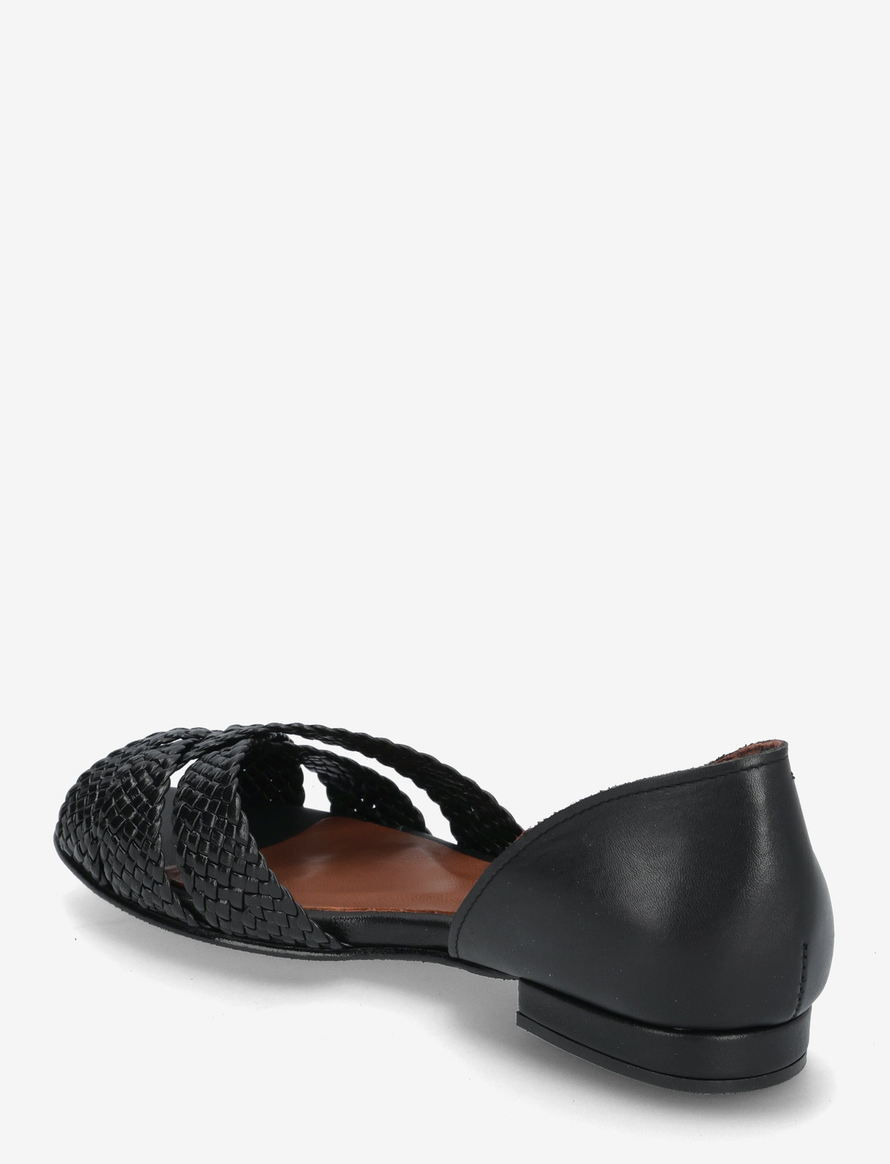 Anonymous Copenhagen - Sanni 20 hand-braided - flache sandalen - hand-braided leather black - 2