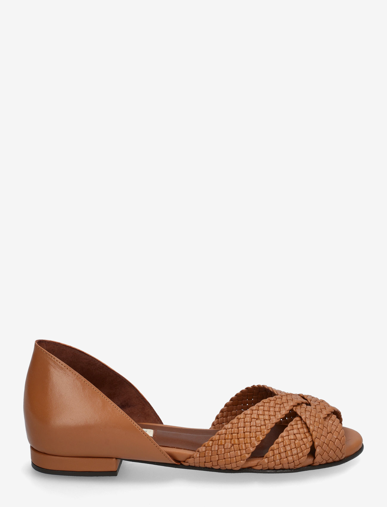 Anonymous Copenhagen - Sanni 20 hand-braided - platta sandaler - hand-braided leather caramel - 2