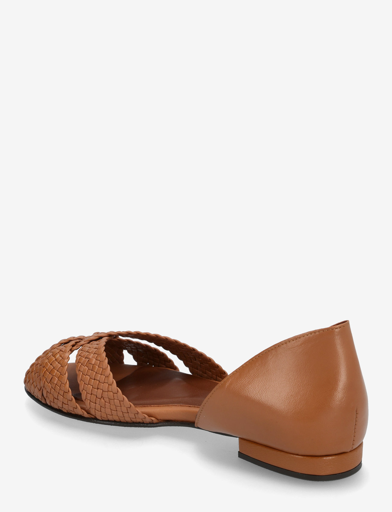 Anonymous Copenhagen - Sanni 20 hand-braided - platta sandaler - hand-braided leather caramel - 3