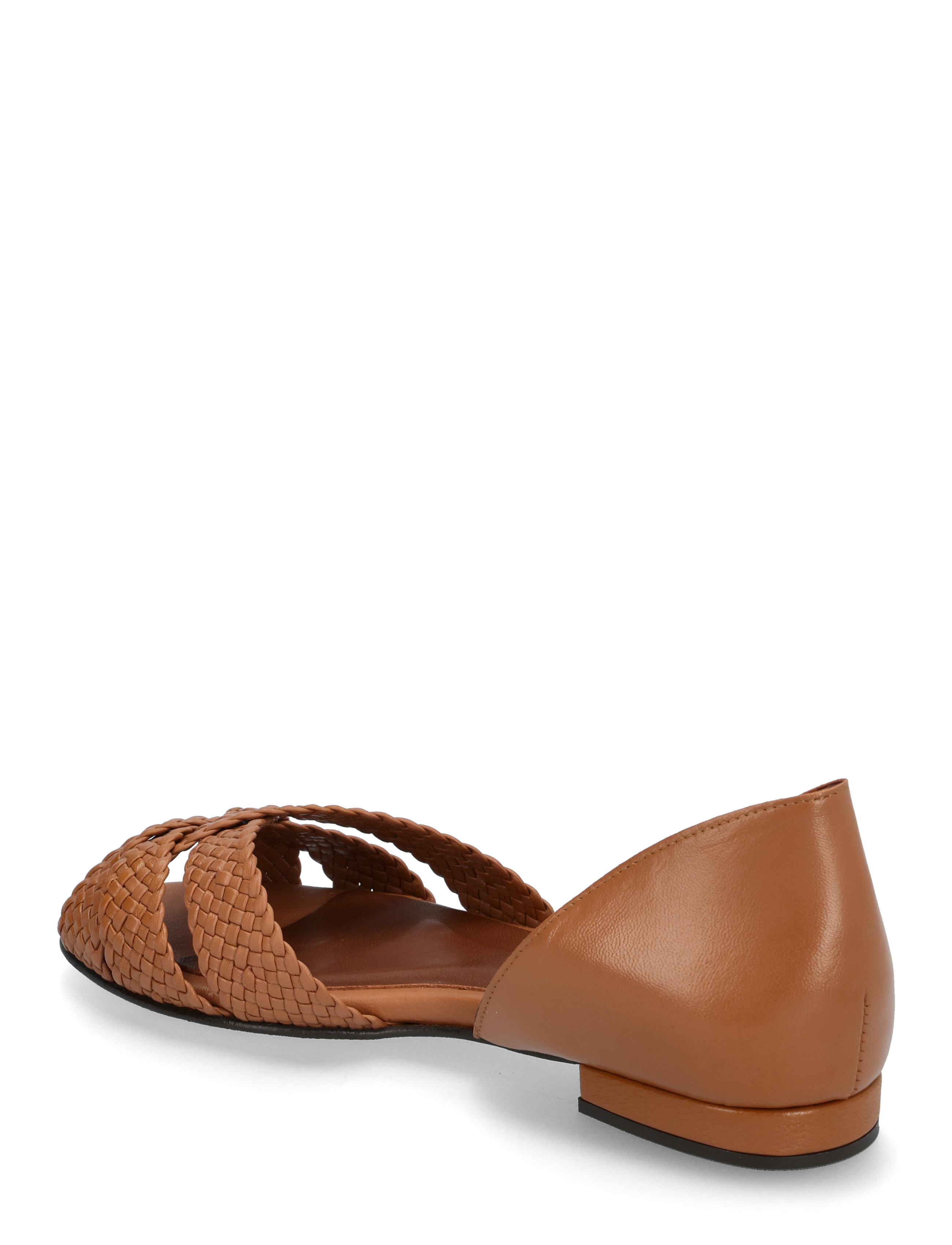 Anonymous Copenhagen - Sanni 20 hand-braided - flade sandaler - hand-braided leather caramel - 3