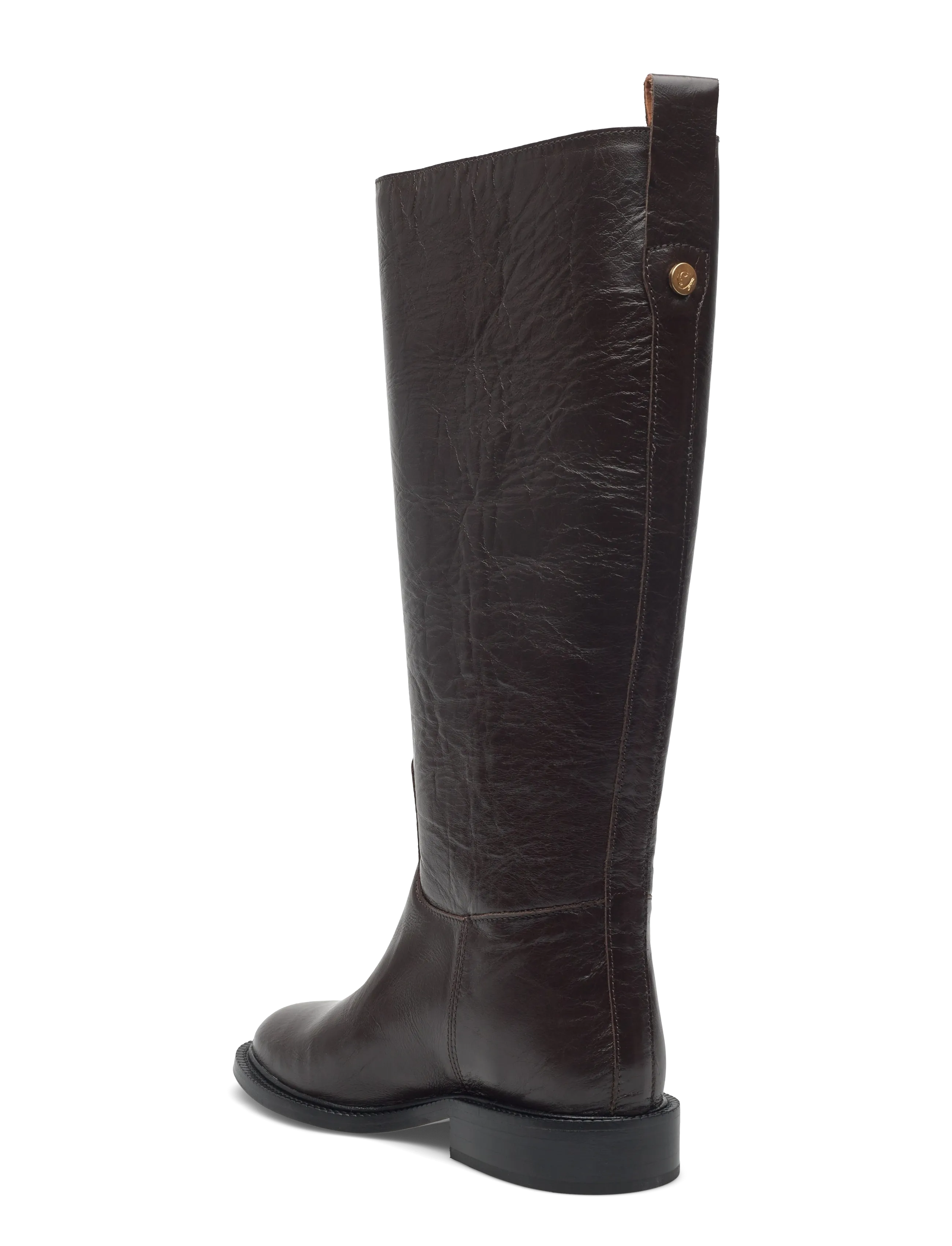 Anonymous Copenhagen - Semih - kniehohe stiefel - crinkled soft calf espresso brown - 2