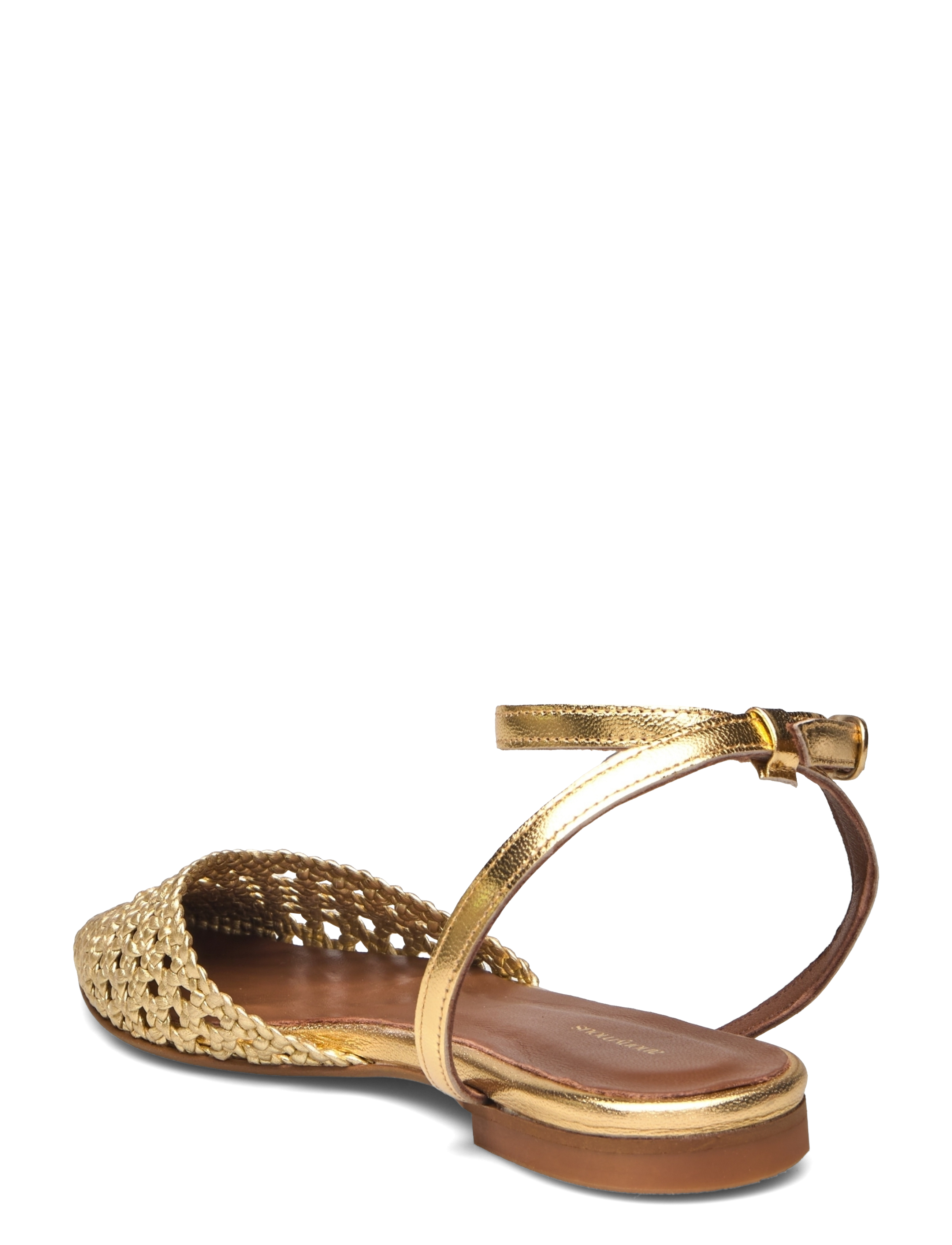 Anonymous Copenhagen - Senara 10 - braided leather gold - 2