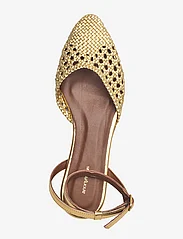 Anonymous Copenhagen - Senara 10 - matalat sandaalit - braided leather gold - 3