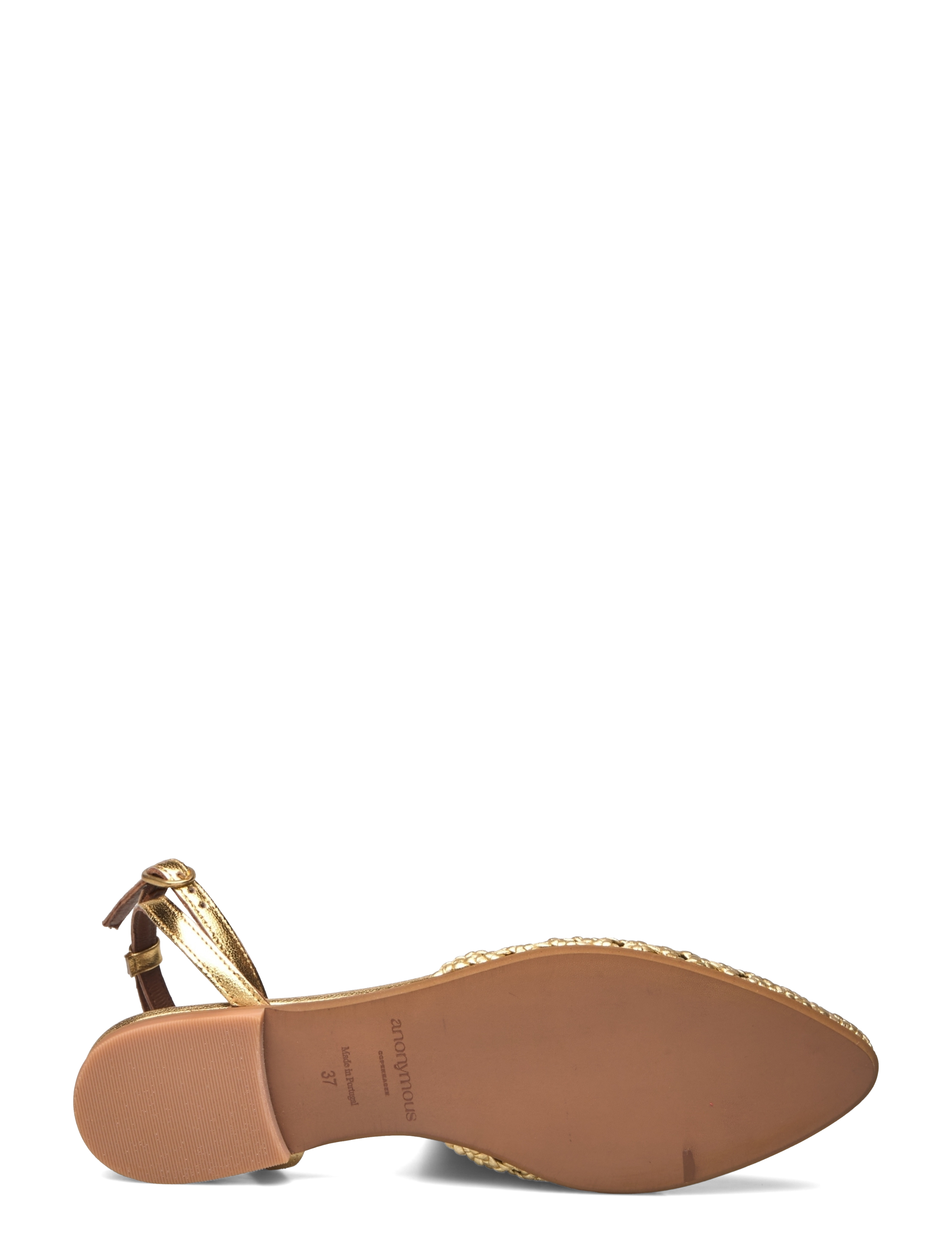 Anonymous Copenhagen - Senara 10 - braided leather gold - 4
