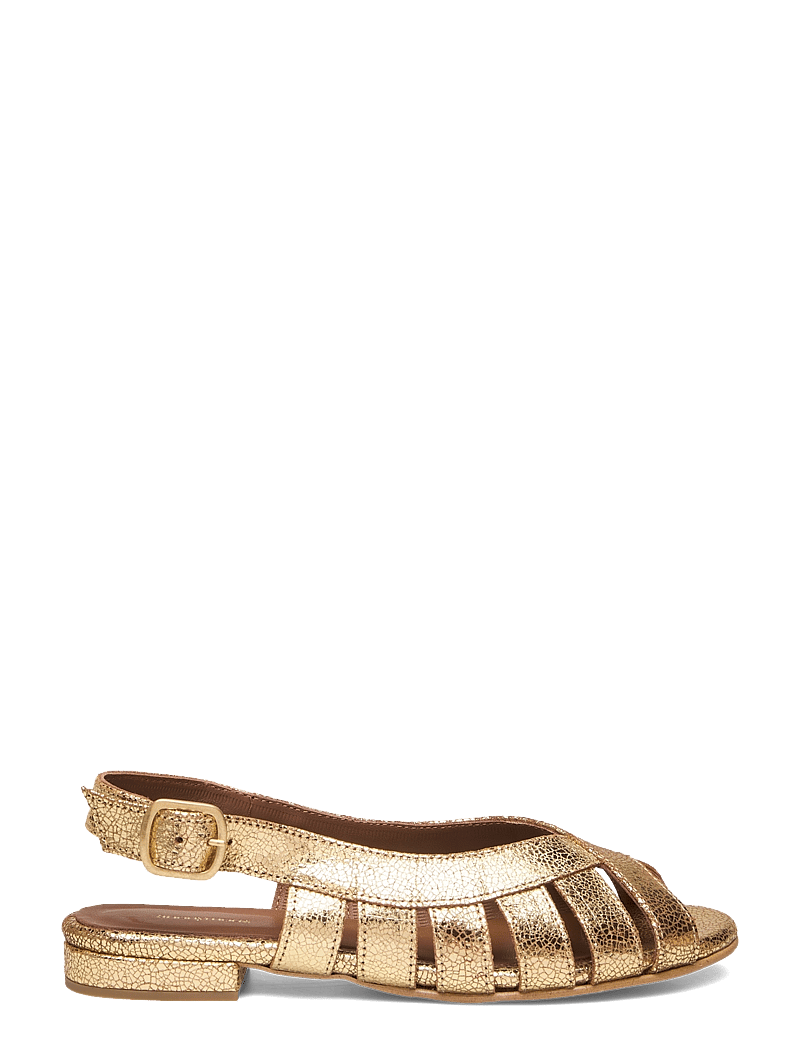 Anonymous Copenhagen - Sophie 20 - kontsata sandaalid - crackled metallic goat gold - 2