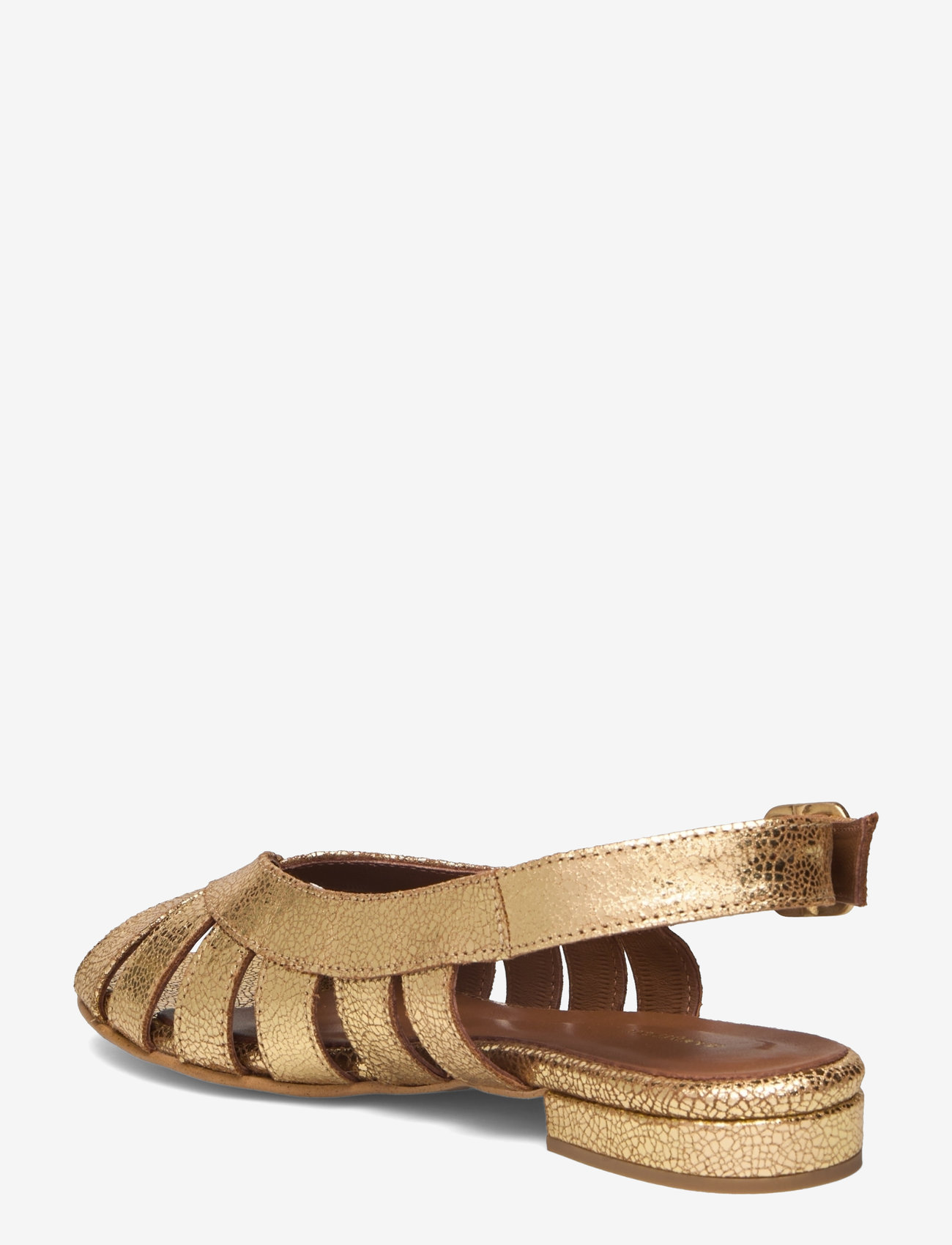 Anonymous Copenhagen - Sophie 20 - gladiatorsandaler - crackled metallic goat gold - 3