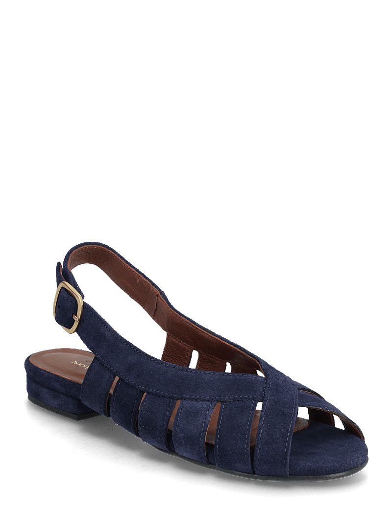 Anonymous Copenhagen - Sophie 20 - gladiatorsandaler - calf suede ink blue - 0