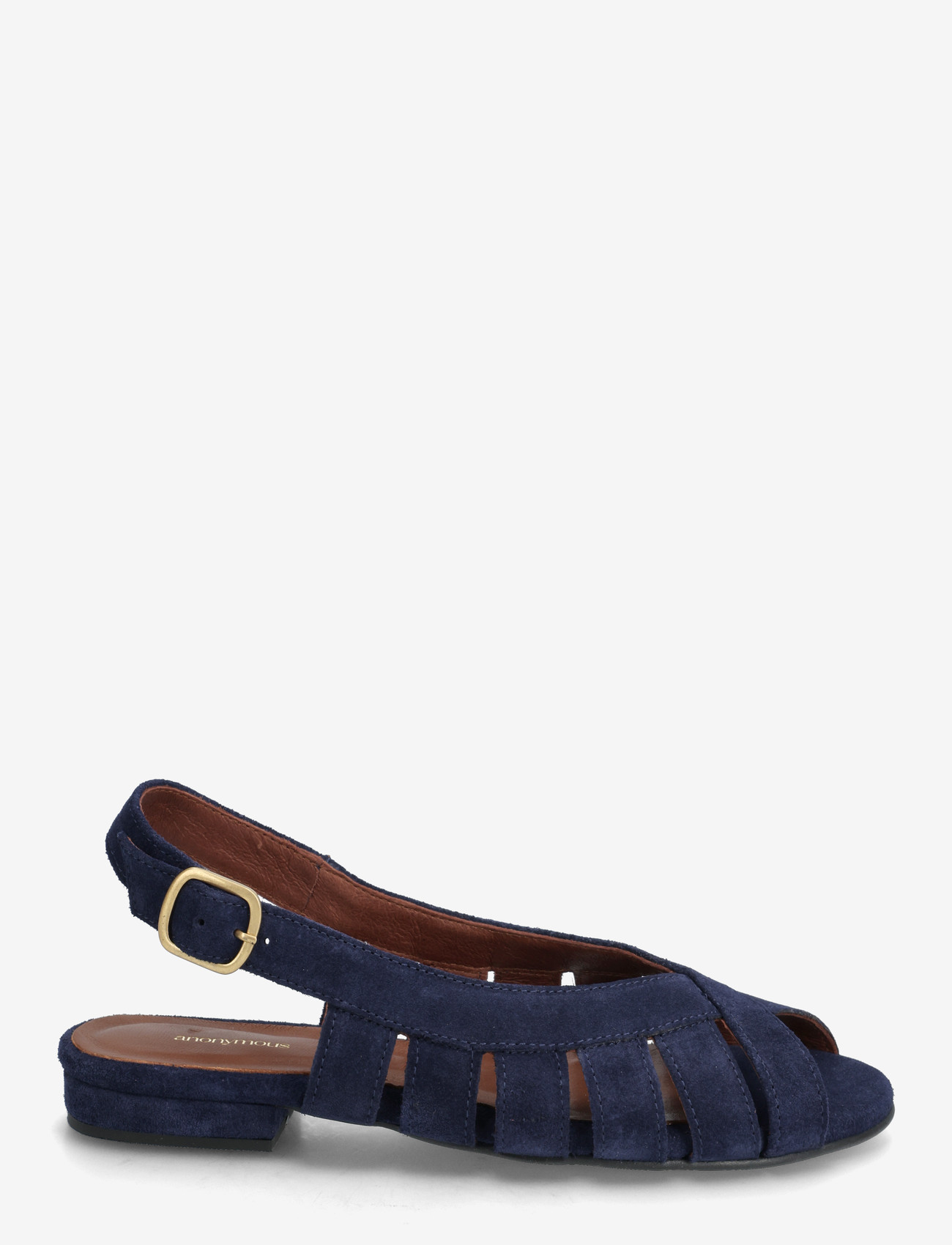 Anonymous Copenhagen - Sophie 20 - gladiatorsandaler - calf suede ink blue - 1