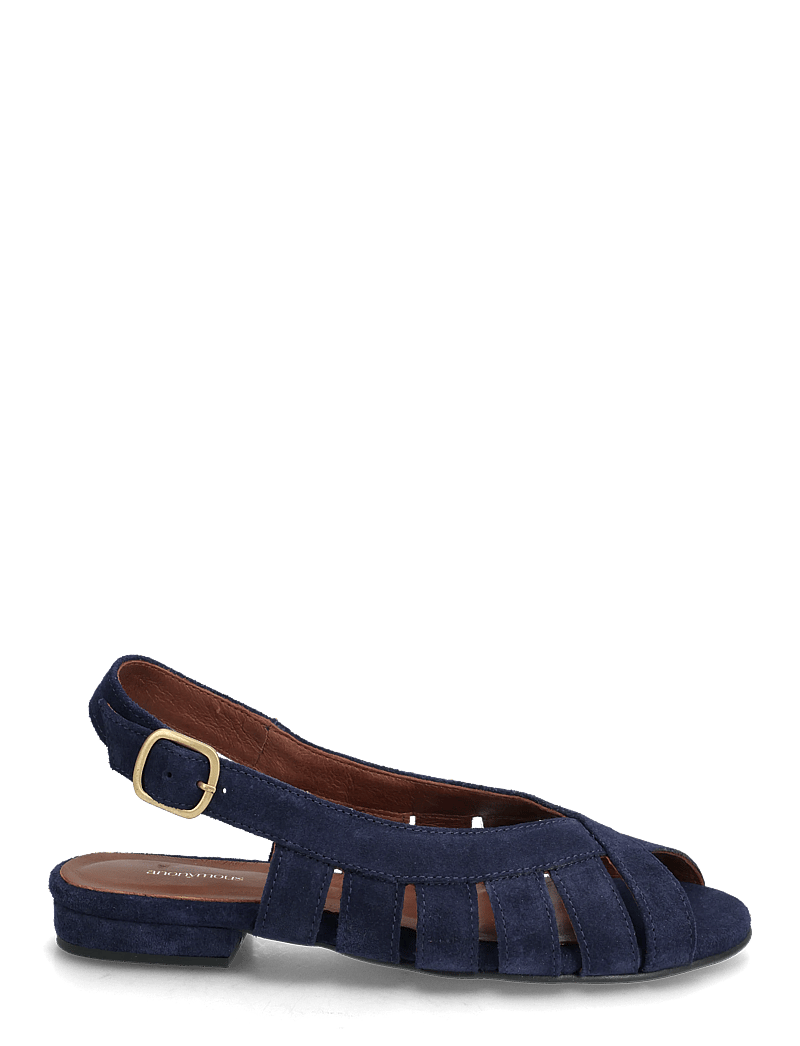 Anonymous Copenhagen - Sophie 20 - gladiatorsandaler - calf suede ink blue - 1