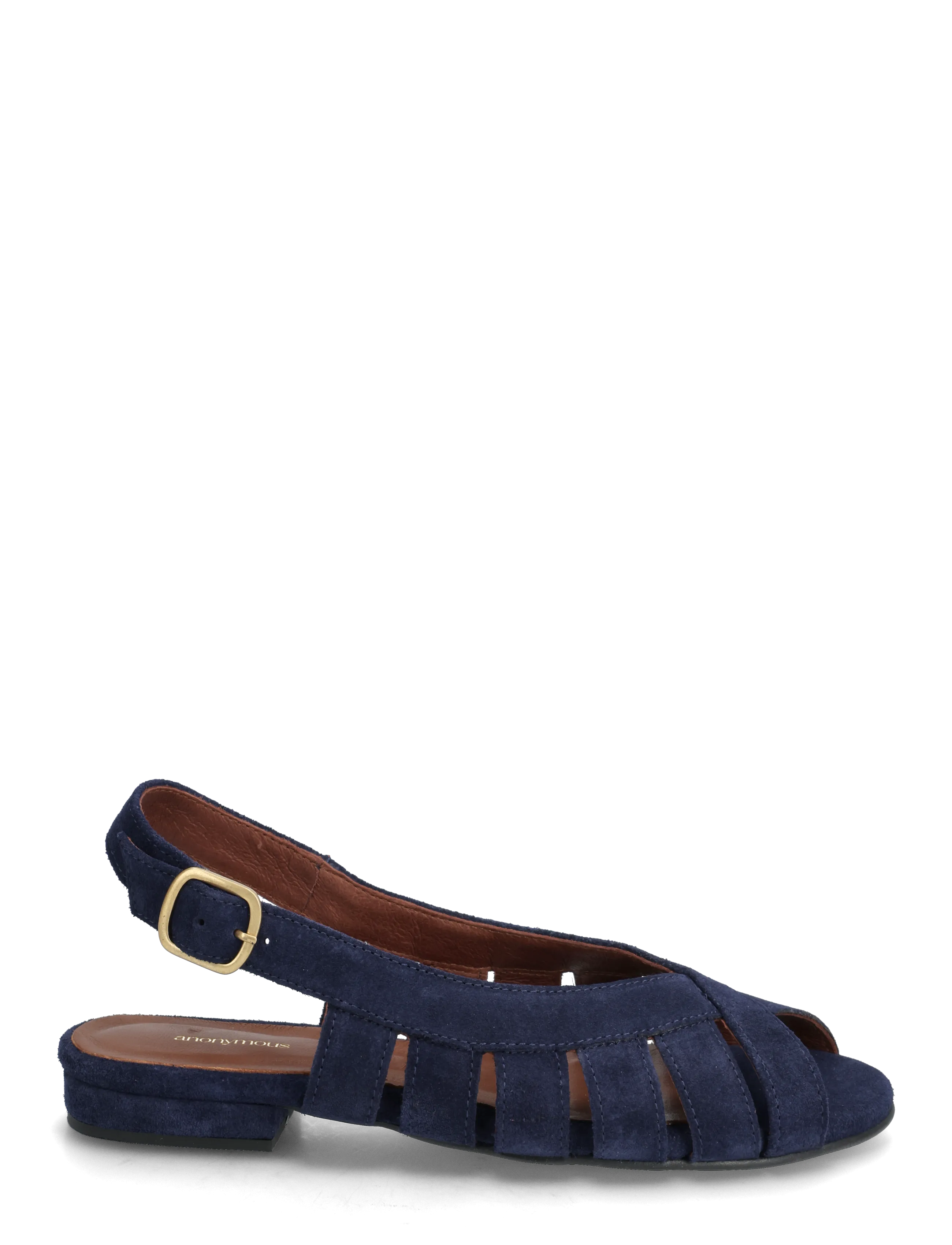 Anonymous Copenhagen - Sophie 20 - gladiatorsandaler - calf suede ink blue - 1