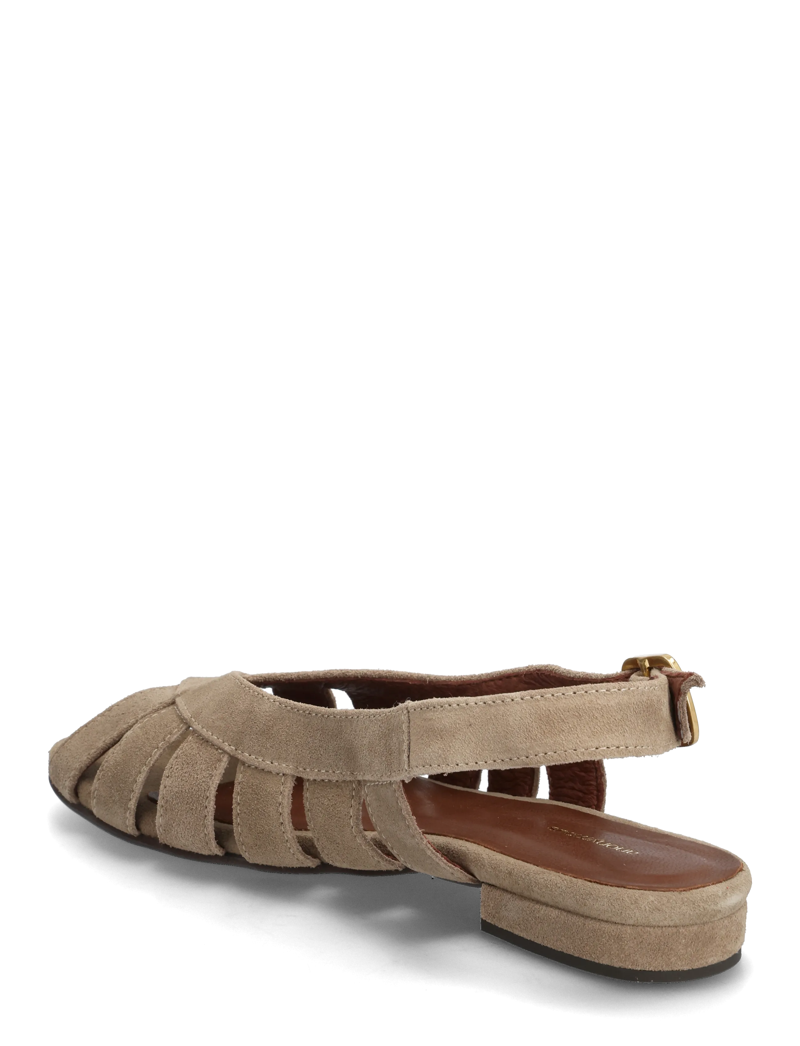 Anonymous Copenhagen - Sophie 20 - gladiatorsandaler - calf suede mushroom - 2