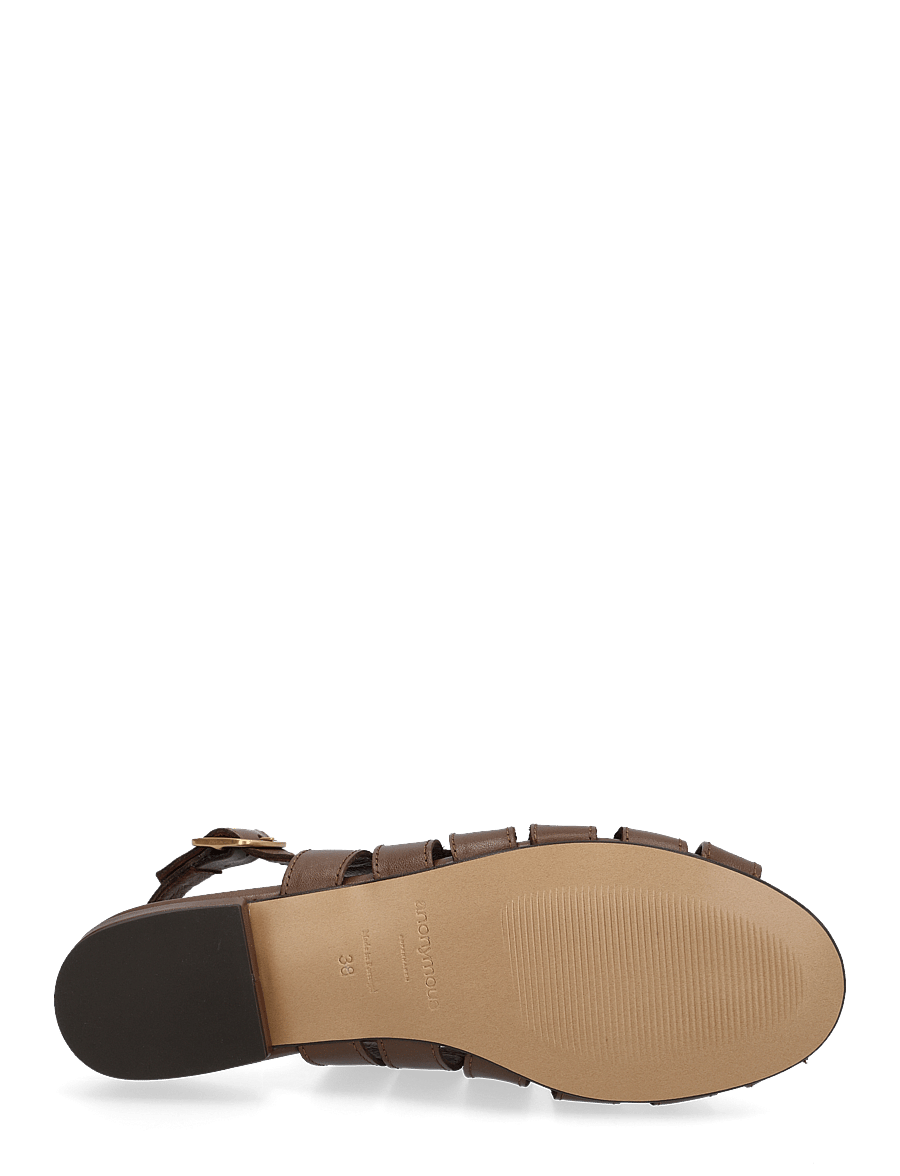 Anonymous Copenhagen - Sophie 20 - spartiates - soft calf dark taupe - 4