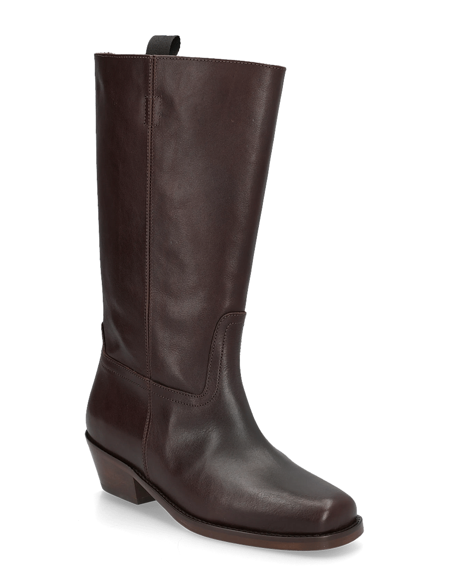 Anonymous Copenhagen - Tarisha - knähöga stövlar - vegetal soft calf coffee brown - 0