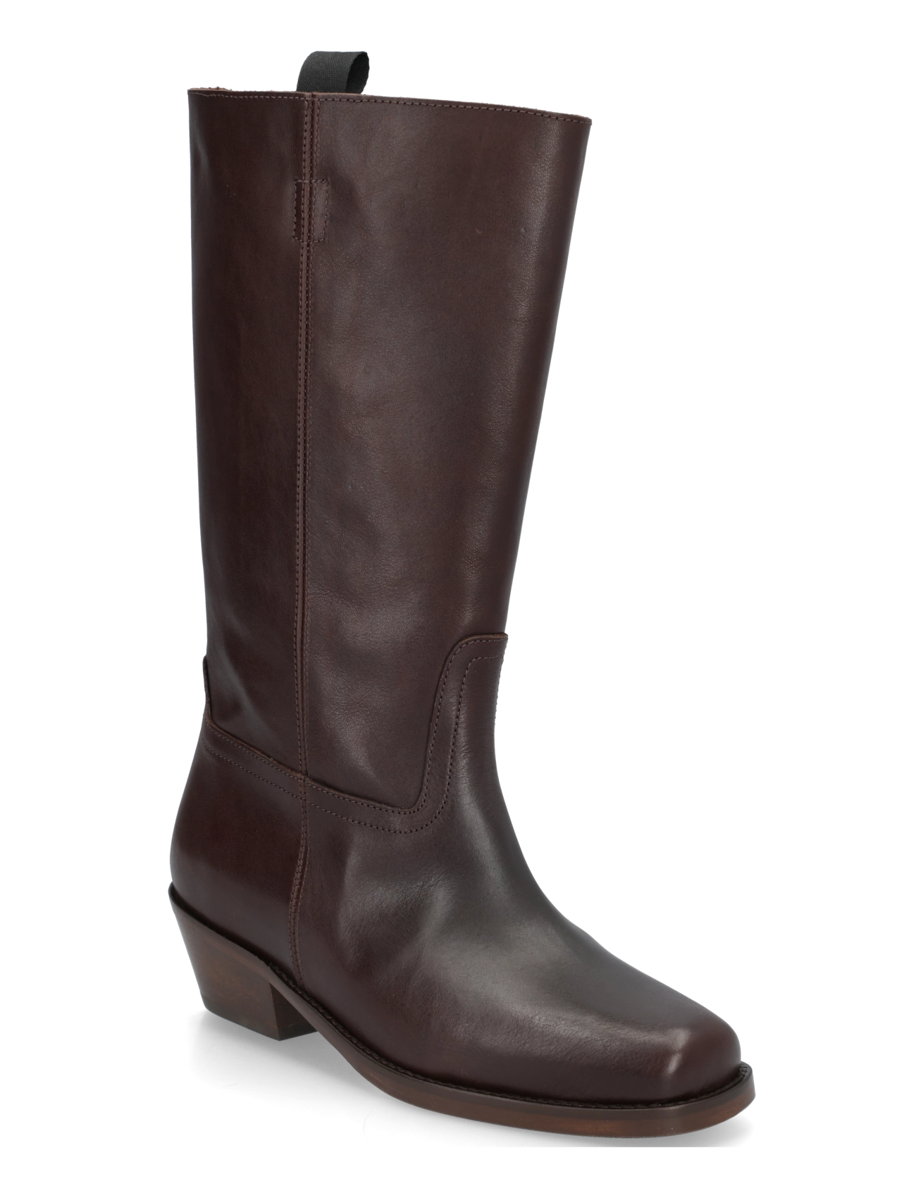 Anonymous Copenhagen Tarisha - Kniehohe Stiefel - VEGETAL SOFT CALF COFFEE BROWN / gold