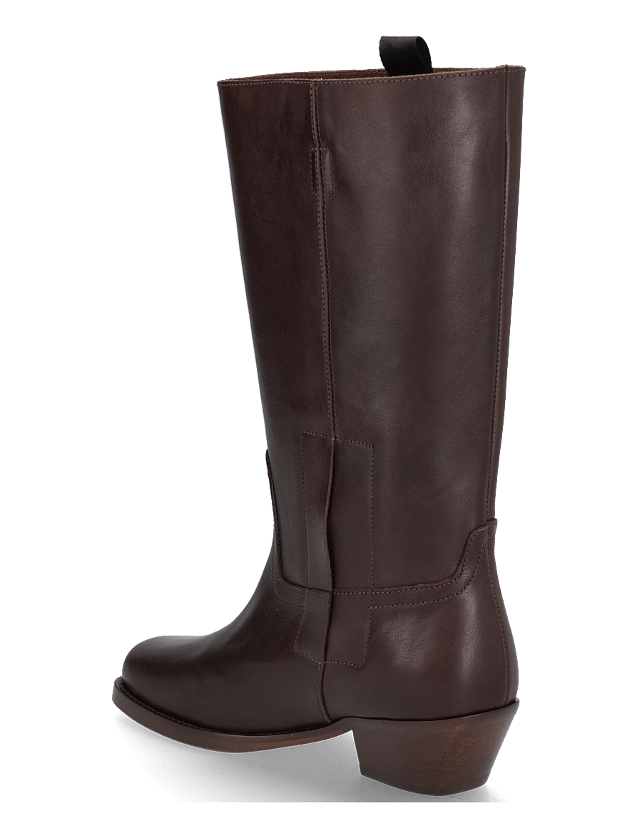 Anonymous Copenhagen - Tarisha - kniehohe stiefel - vegetal soft calf coffee brown - 1