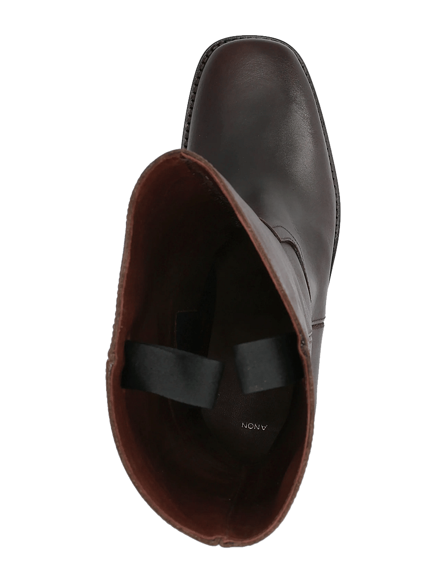 Anonymous Copenhagen - Tarisha - knähöga stövlar - vegetal soft calf coffee brown - 3