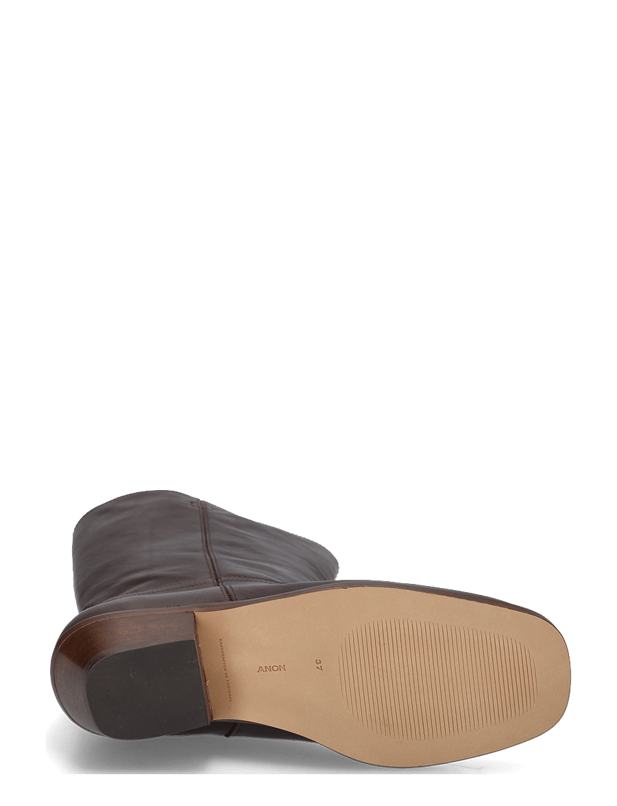 Anonymous Copenhagen - Tarisha - kniehohe stiefel - vegetal soft calf coffee brown - 4