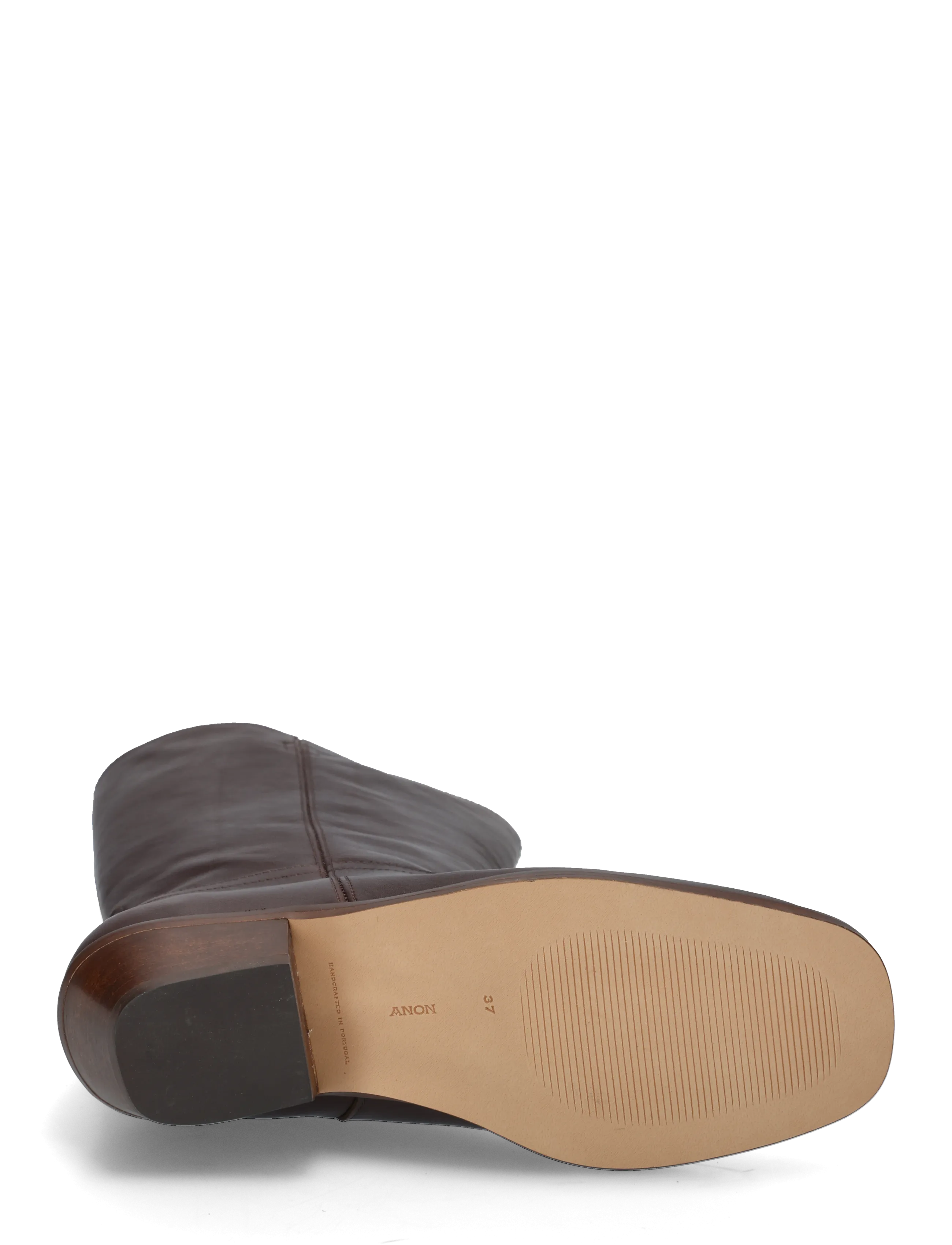Anonymous Copenhagen - Tarisha - knähöga stövlar - vegetal soft calf coffee brown - 4