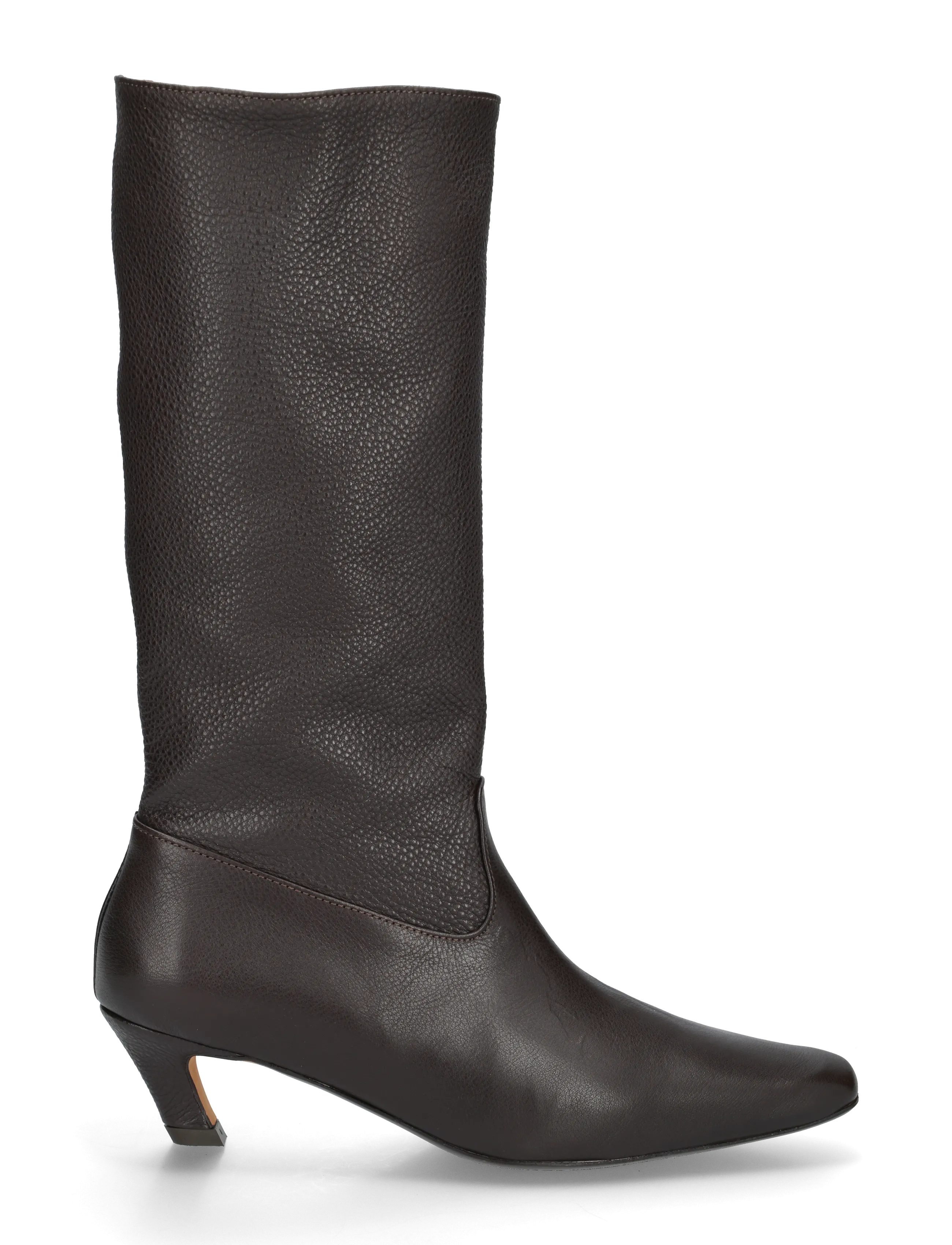 Anonymous Copenhagen - Tess - kniehohe stiefel - natural grain soft calf espresso brown - 2