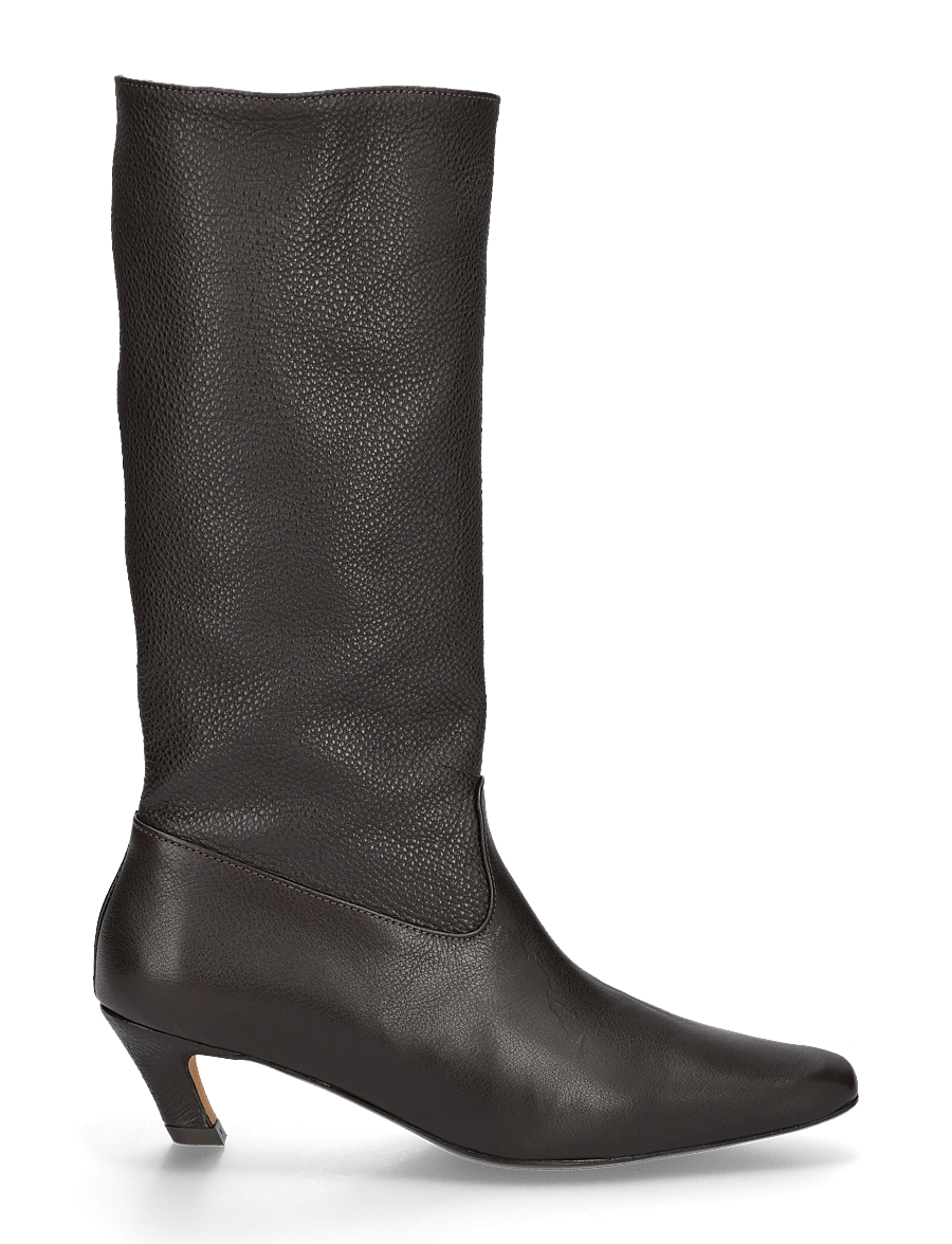 Anonymous Copenhagen - Tess - kniehohe stiefel - natural grain soft calf espresso brown - 2