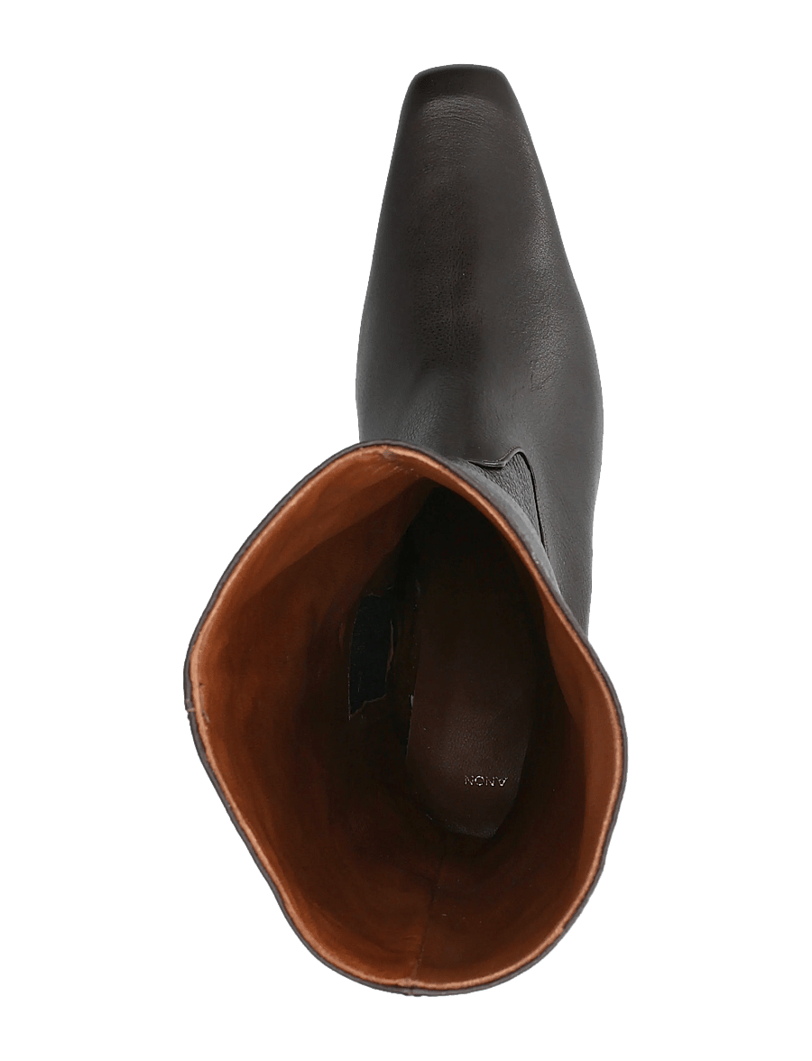 Anonymous Copenhagen - Tess - kniehohe stiefel - natural grain soft calf espresso brown - 3