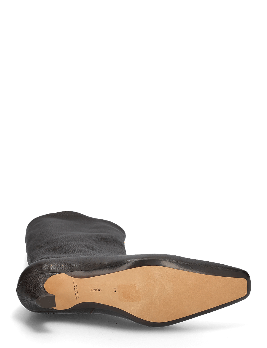Anonymous Copenhagen - Tess - kniehohe stiefel - natural grain soft calf espresso brown - 4