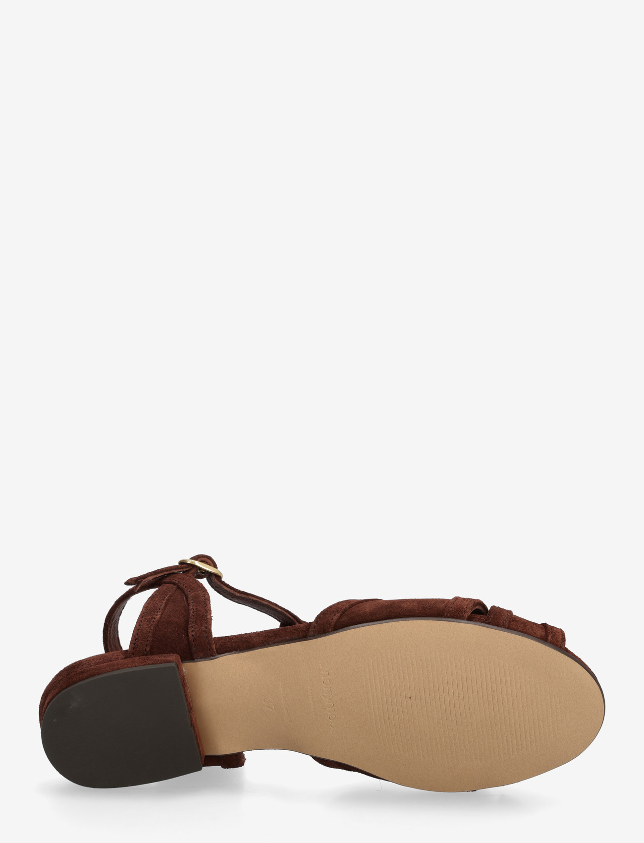 Anonymous Copenhagen - Therese 20 - flade sandaler - calf suede chocolate - 4
