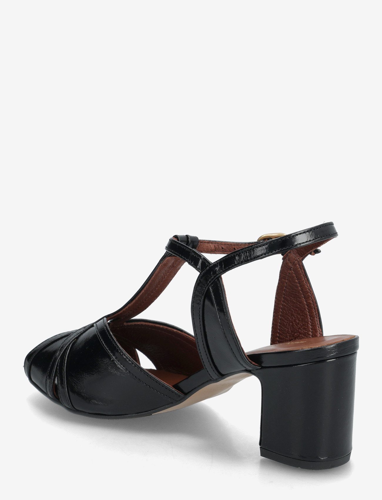 Anonymous Copenhagen - Therese 55 - hauts talons - crinkled polished goat black - 2